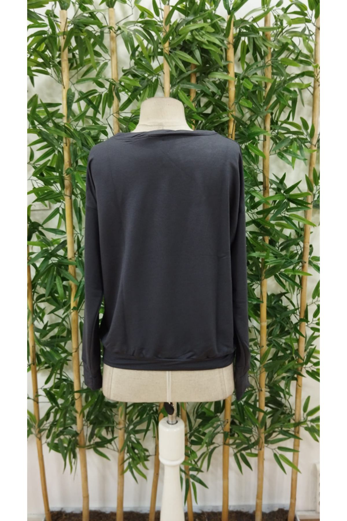 Kadın Yılbaşı özel Uzun Kollu Bisiklet Yaka Desenli Viskon Iki Iplik Bluz