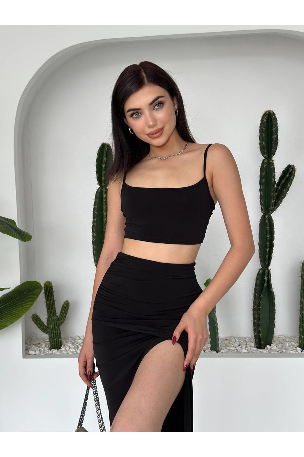 Lole Kruvaze Etekli Askılı Takım