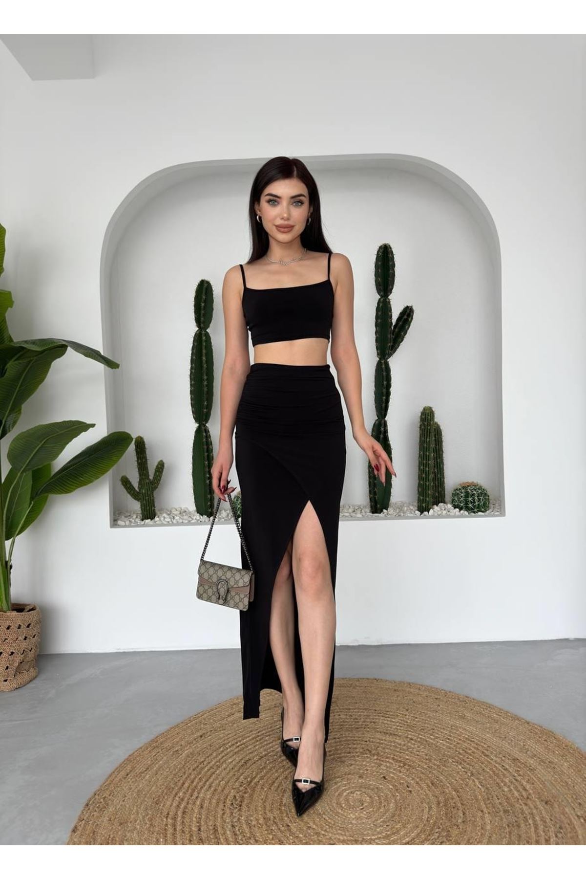 Lole Kruvaze Etekli Askılı Takım