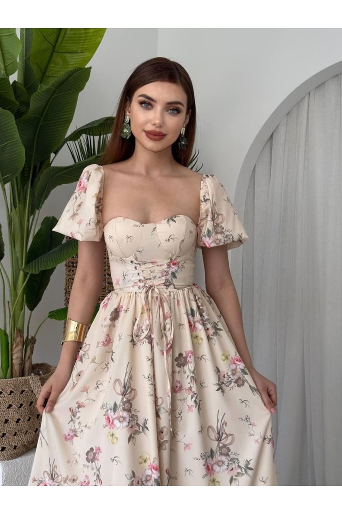 Camila Bağlamalı Elbise