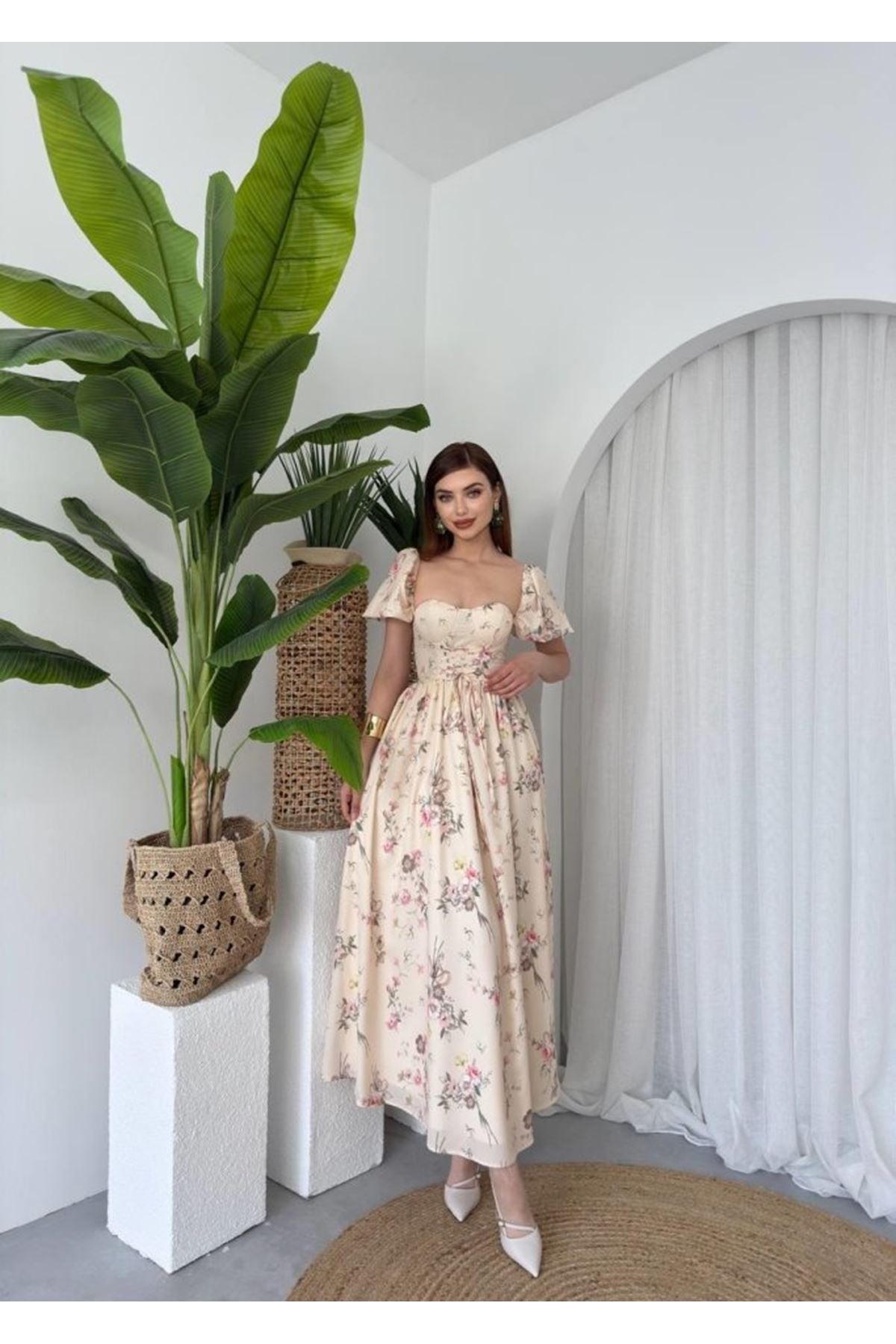 Camila Bağlamalı Elbise