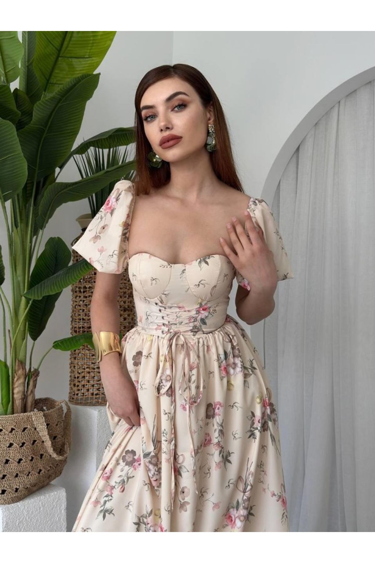 Camila Bağlamalı Elbise