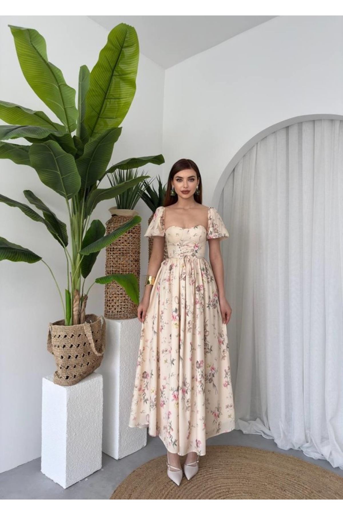 Camila Bağlamalı Elbise