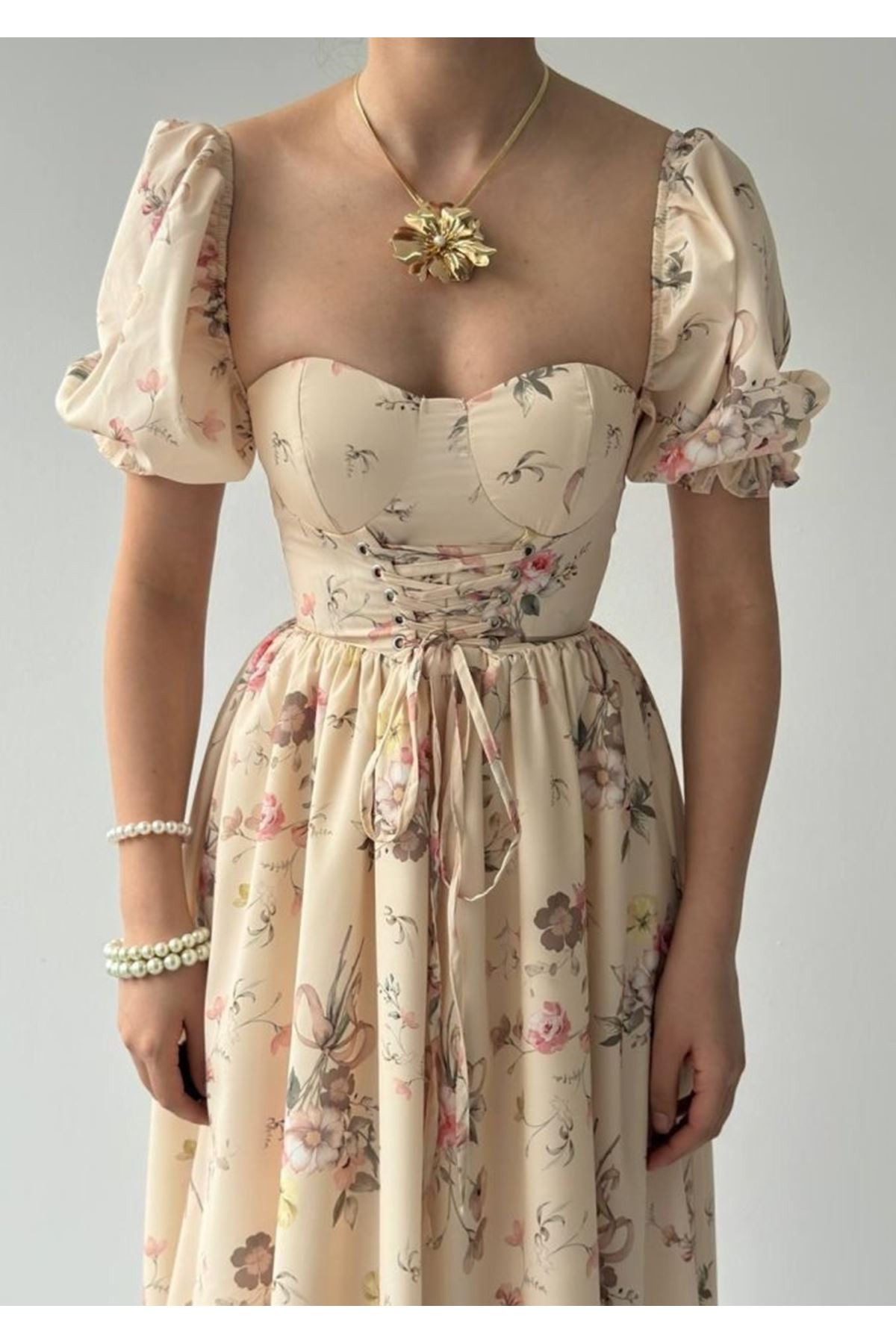 Camila Bağlamalı Elbise