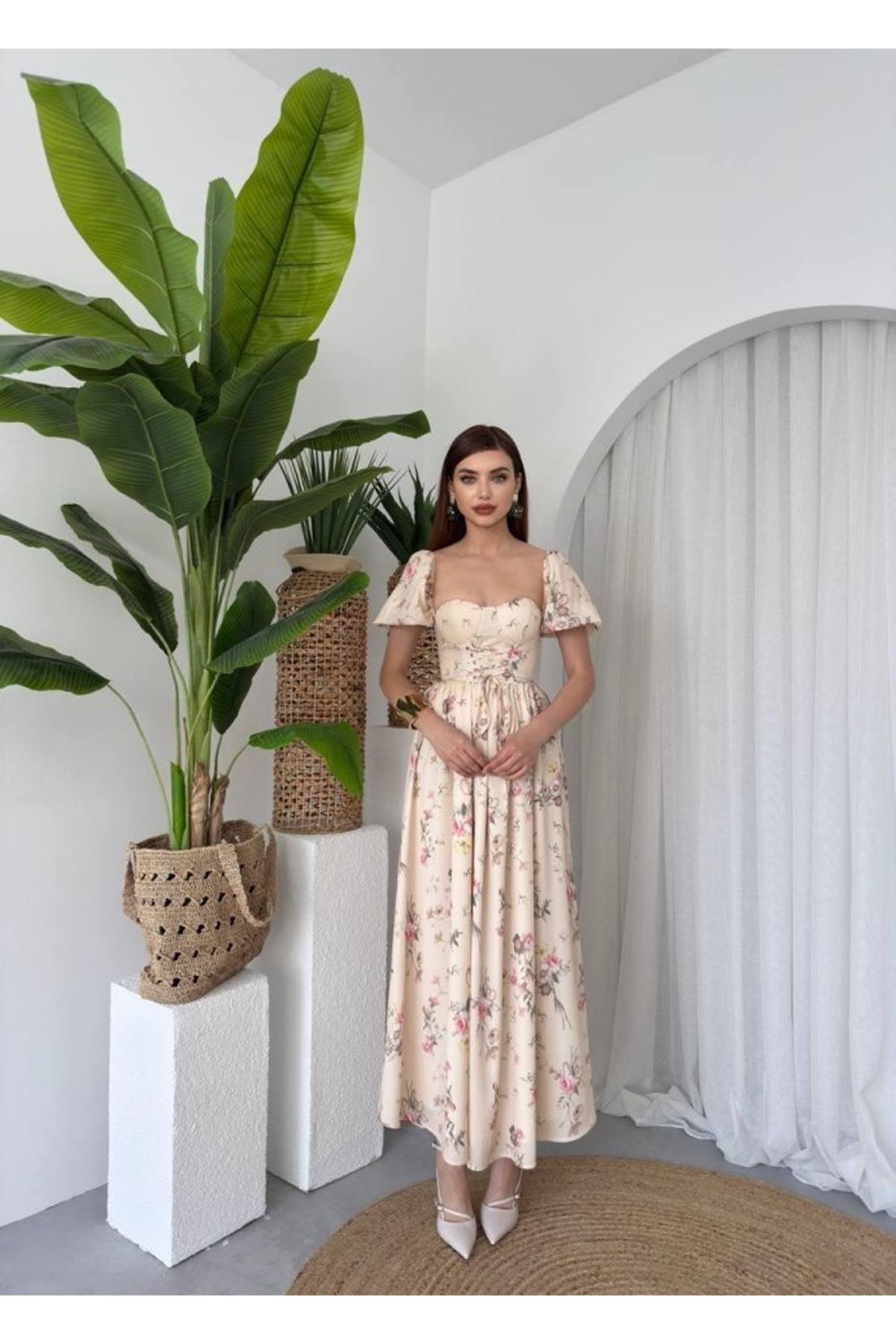 Camila Bağlamalı Elbise