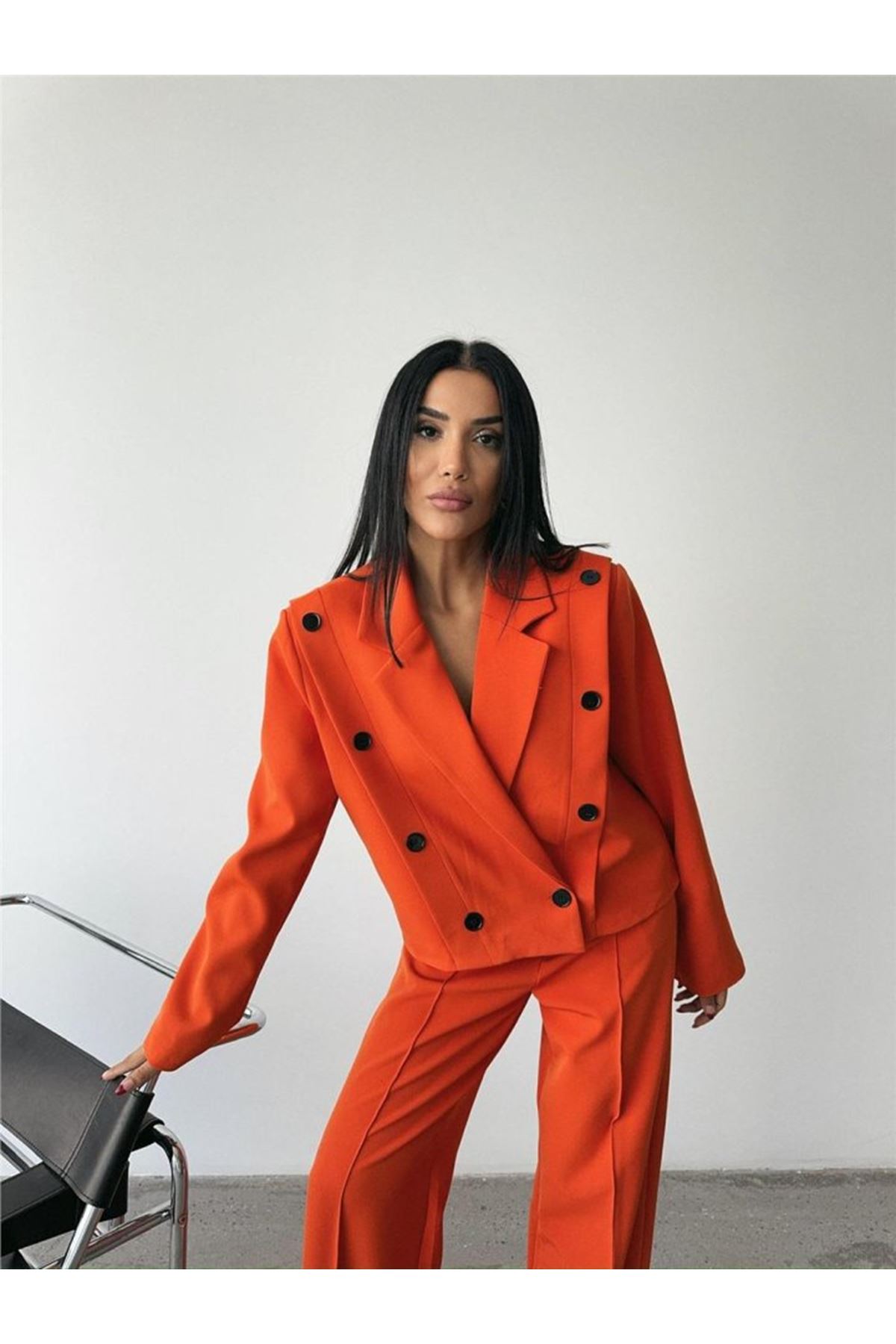 CEKET - PANTOLON TAKIM - Orange