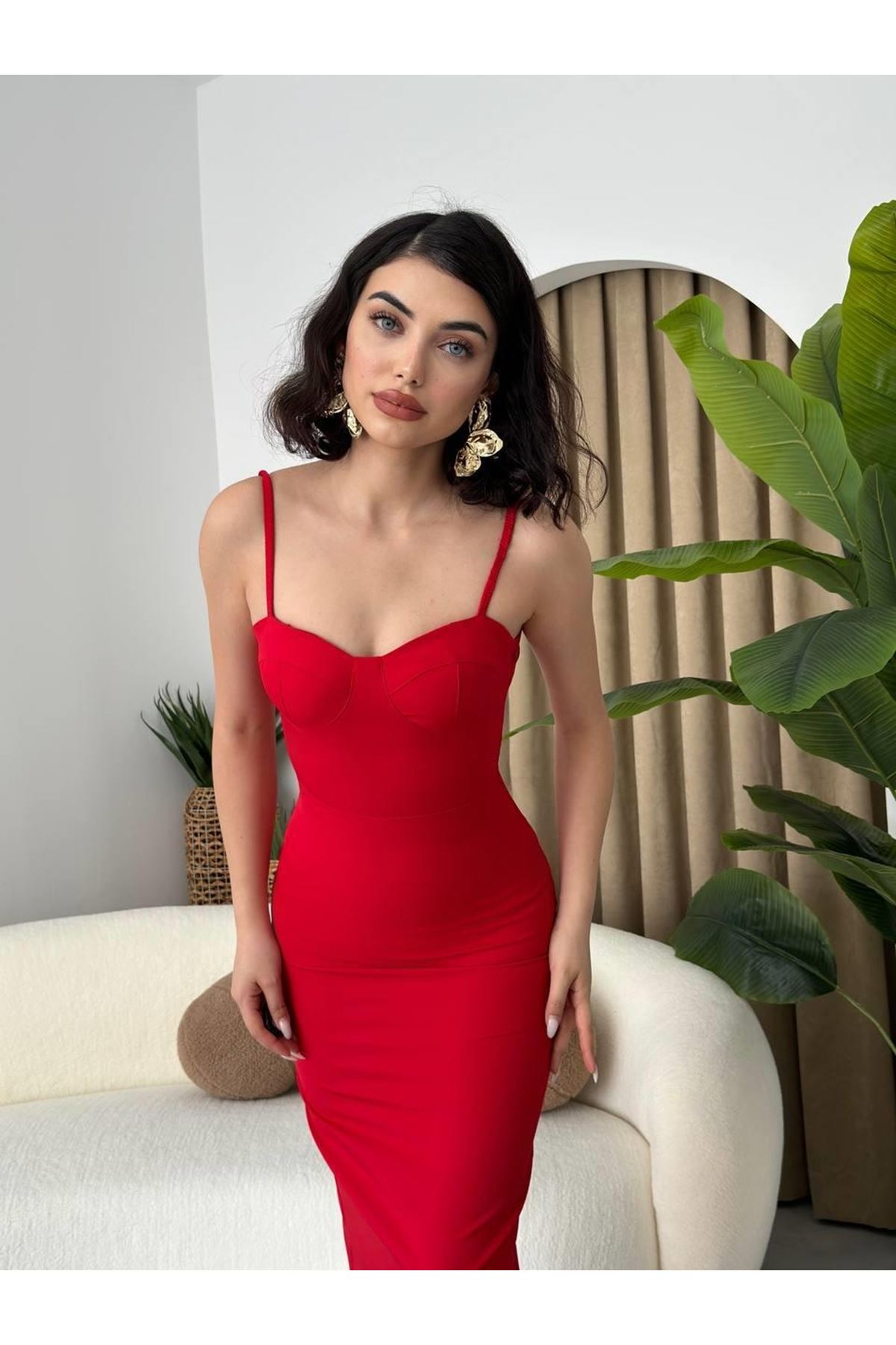 Chatelet Askılı Kalem Elbise