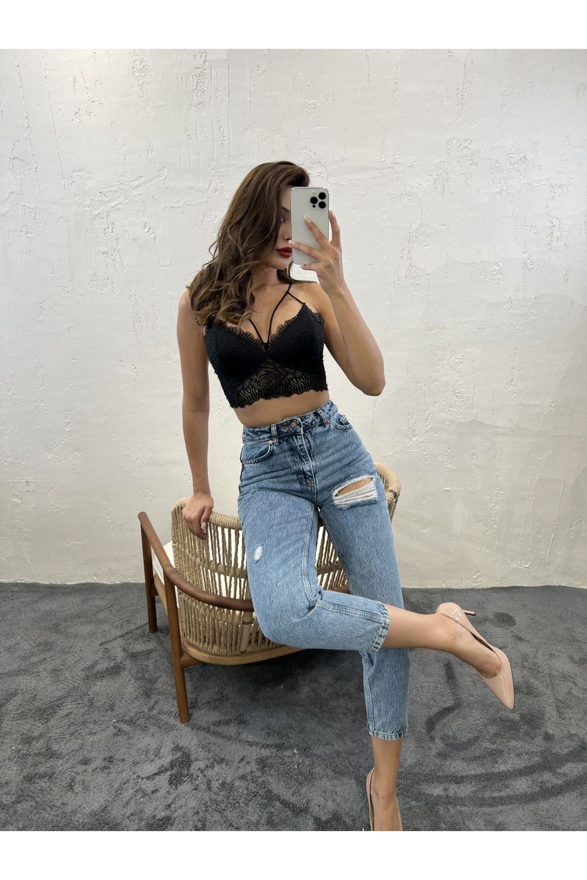 5778 DENİM CARROT FIT-MAVİ