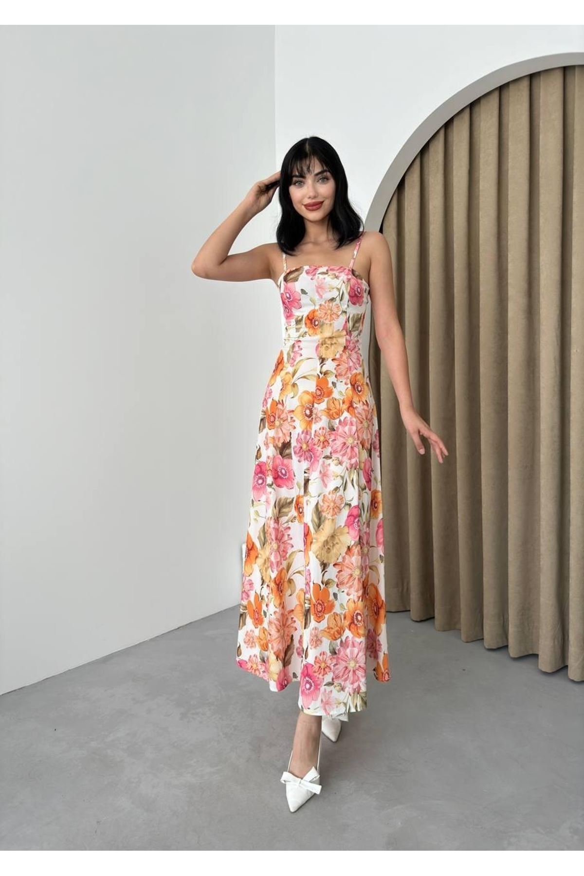 Tutin Midi Boy Elbise