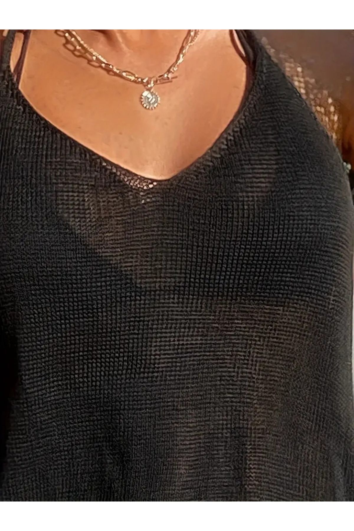 Kadın Eteği Büzgü Detay Boyundan Bağlamalı Mini Triko Pareo