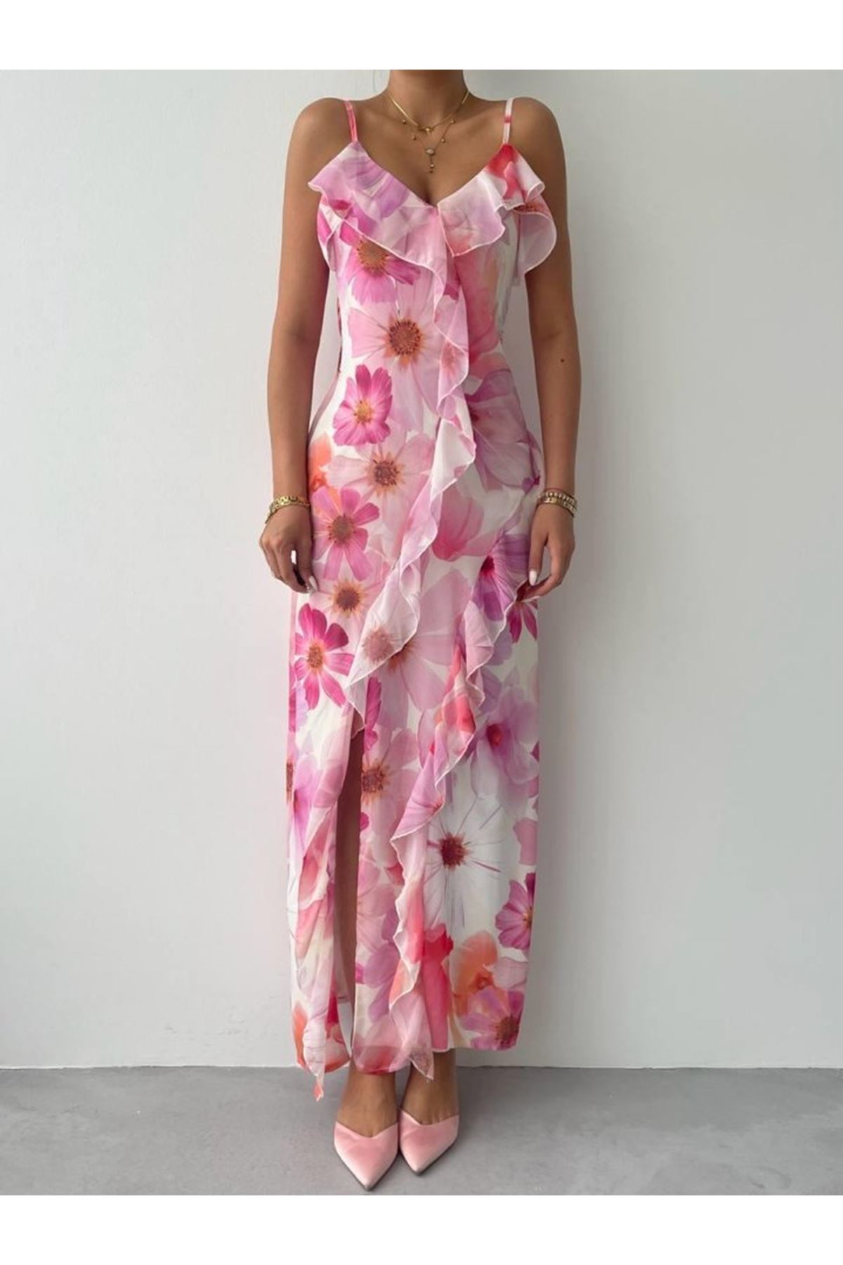 DASE İP ASKILI ELBİSE