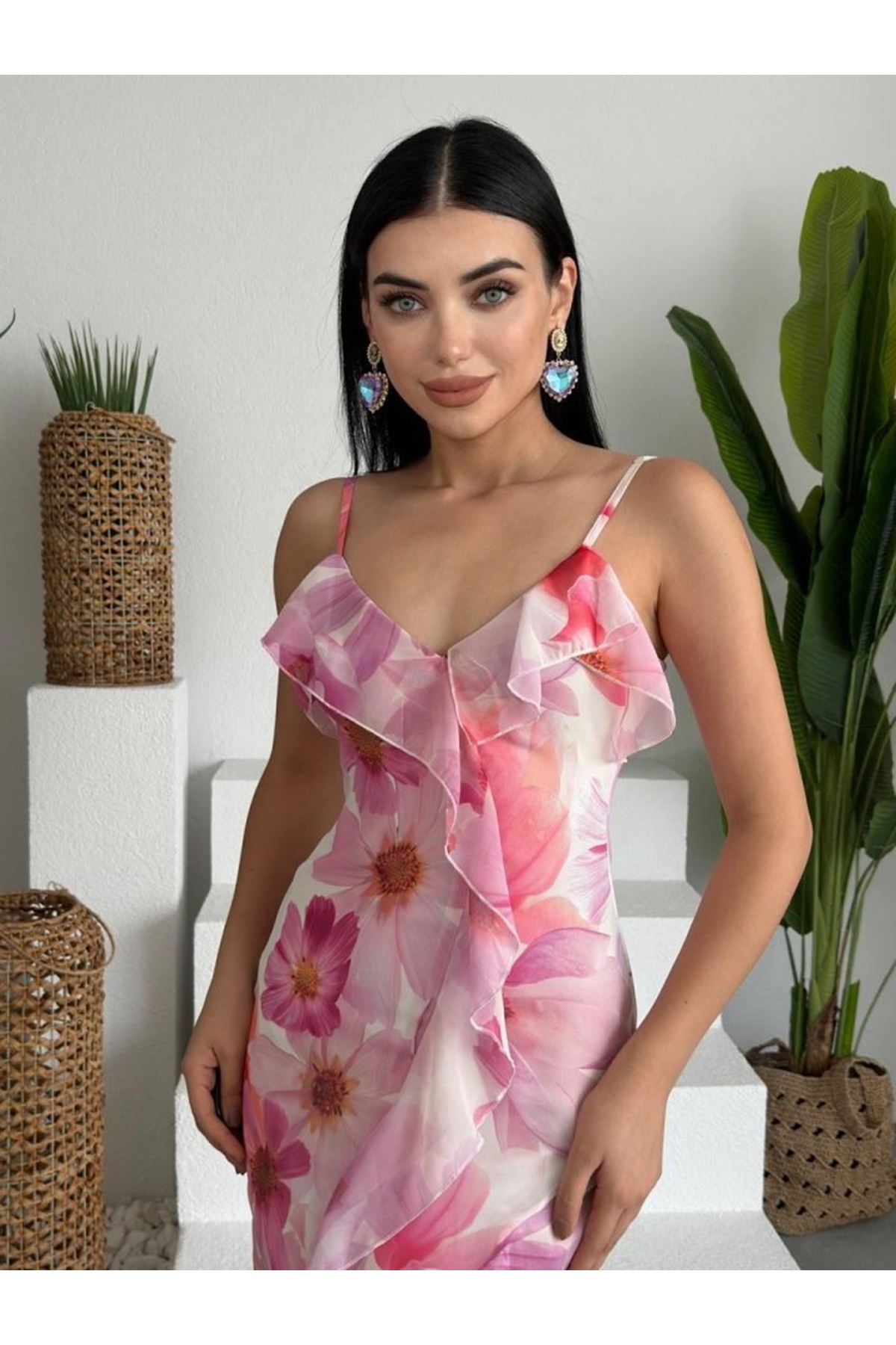 DASE İP ASKILI ELBİSE