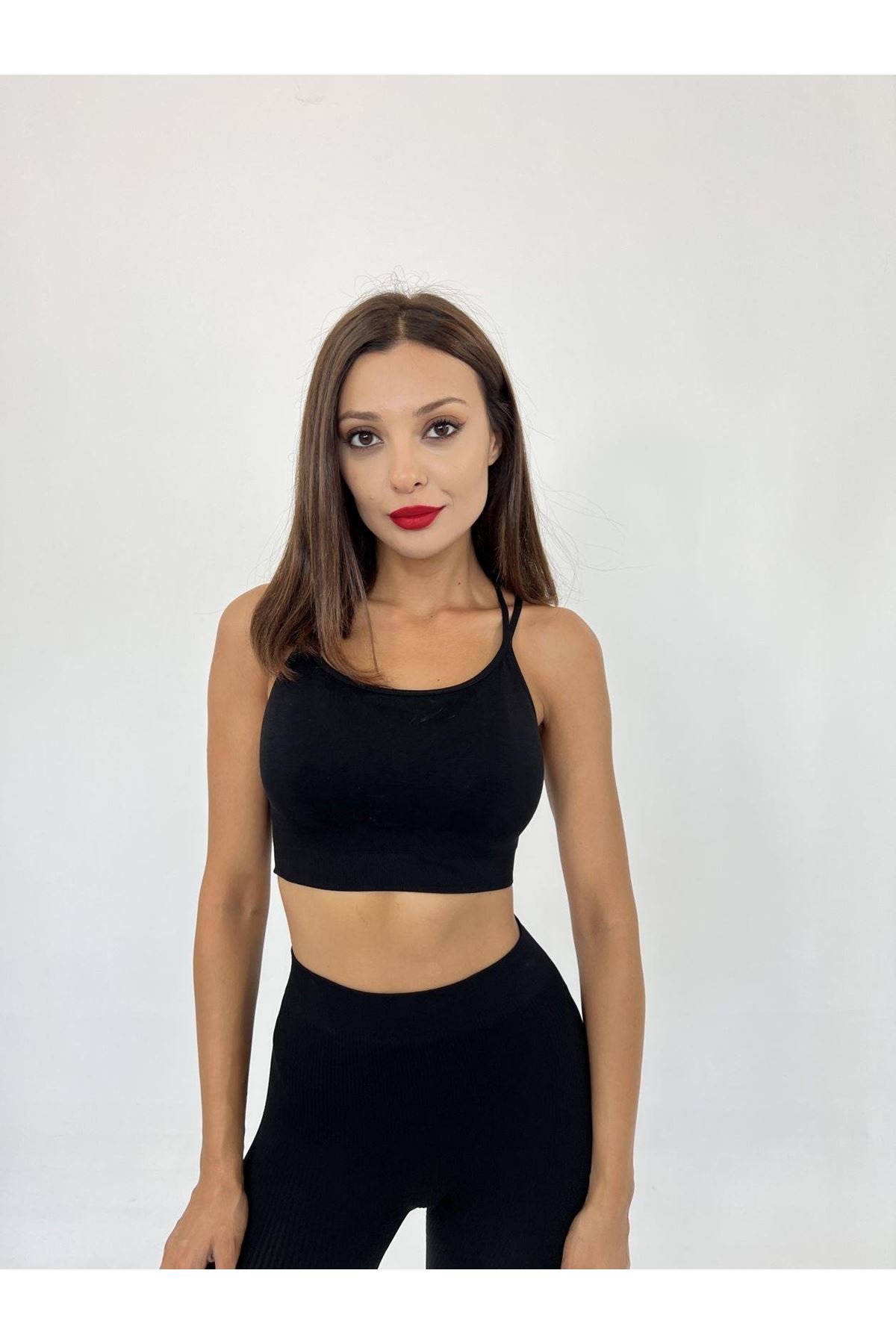 15354 ASTARLI BRA-SİYAH