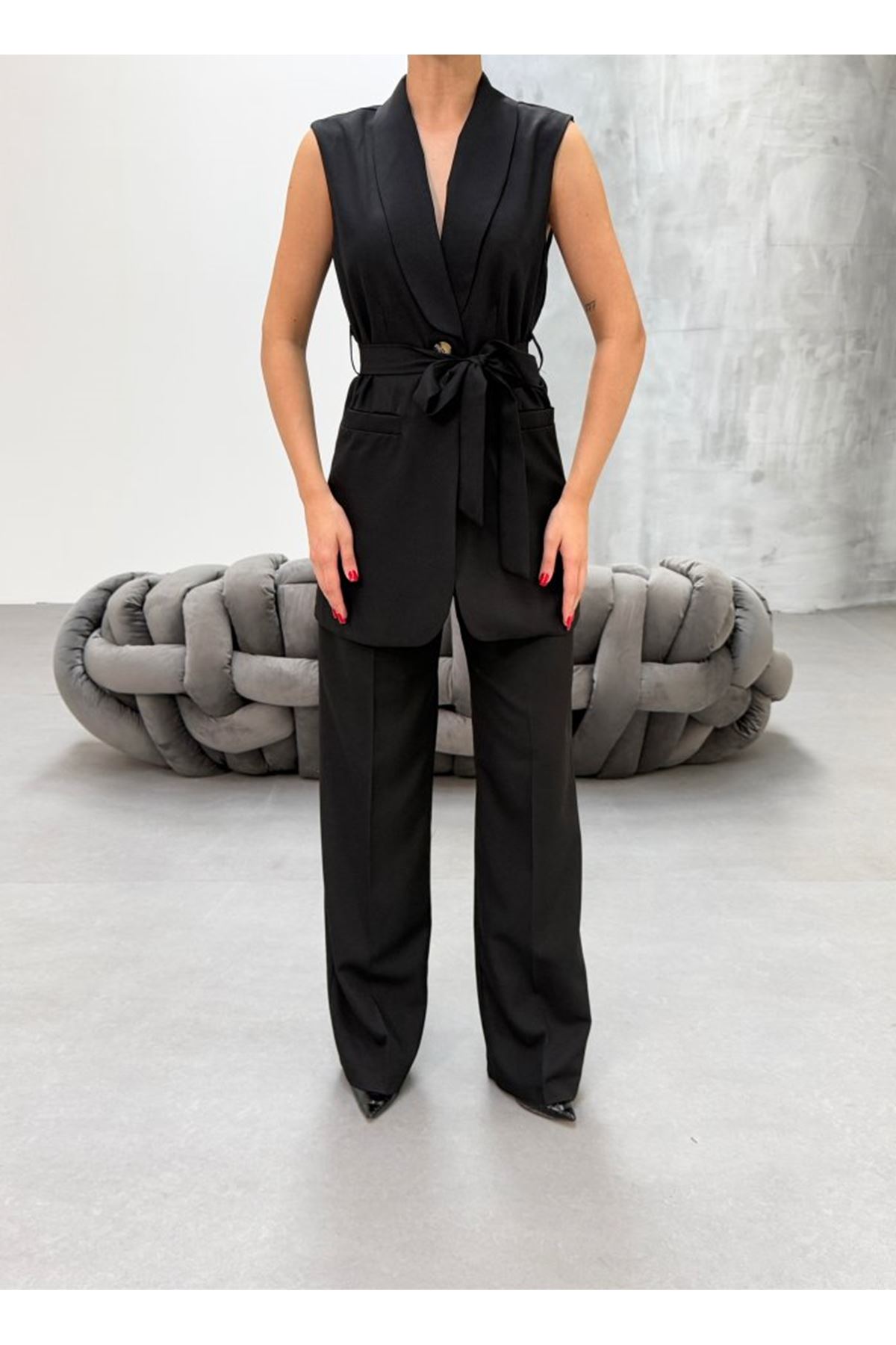 Cura Yelek Pantolon İki̇li̇ Takim