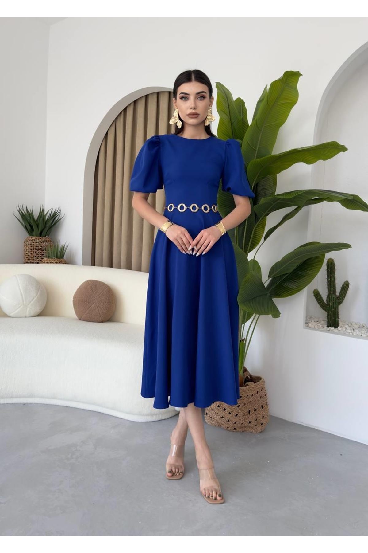 Catania Balon Kol Elbise