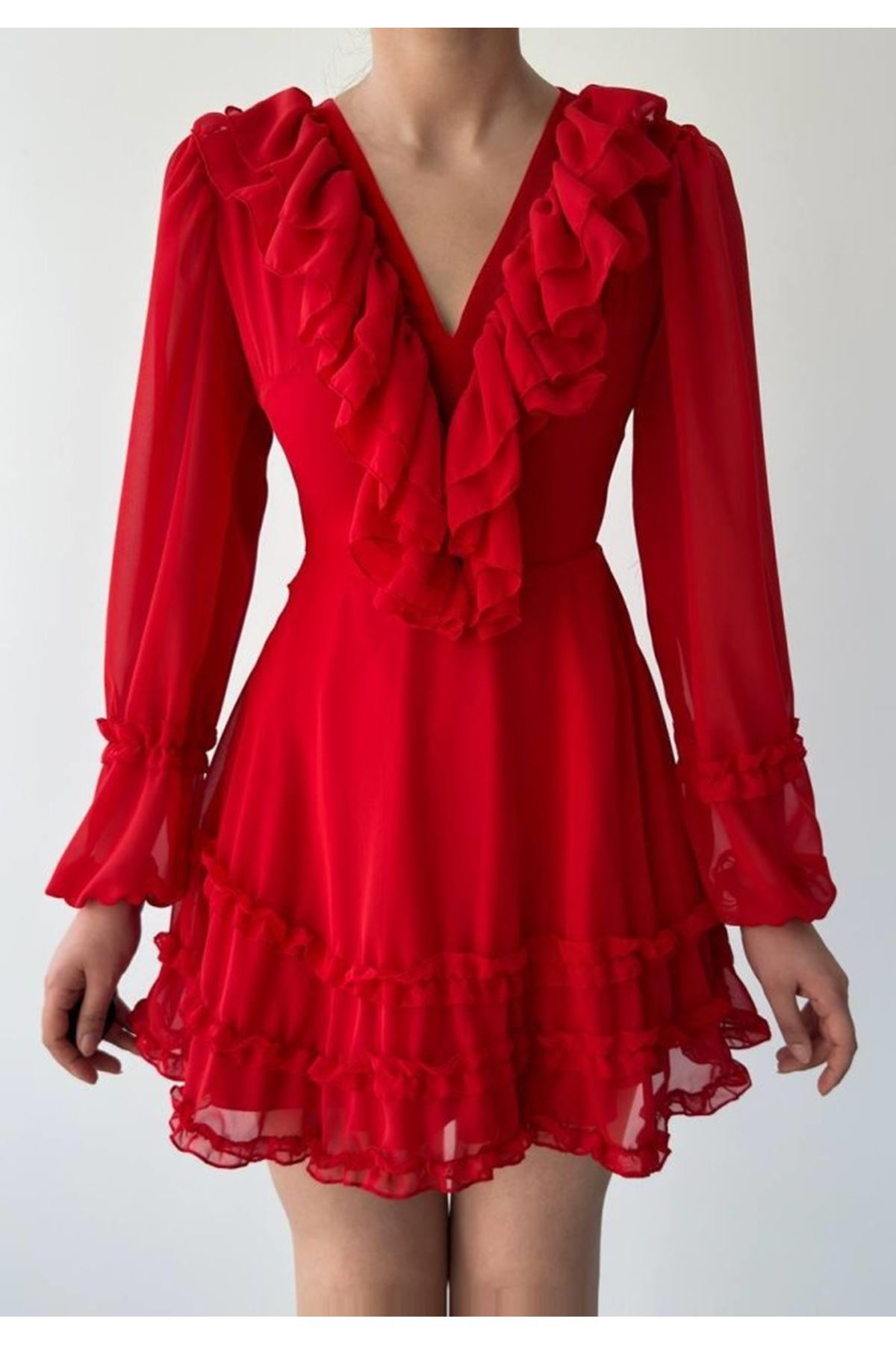 Osıes Fırfırlı Elbise