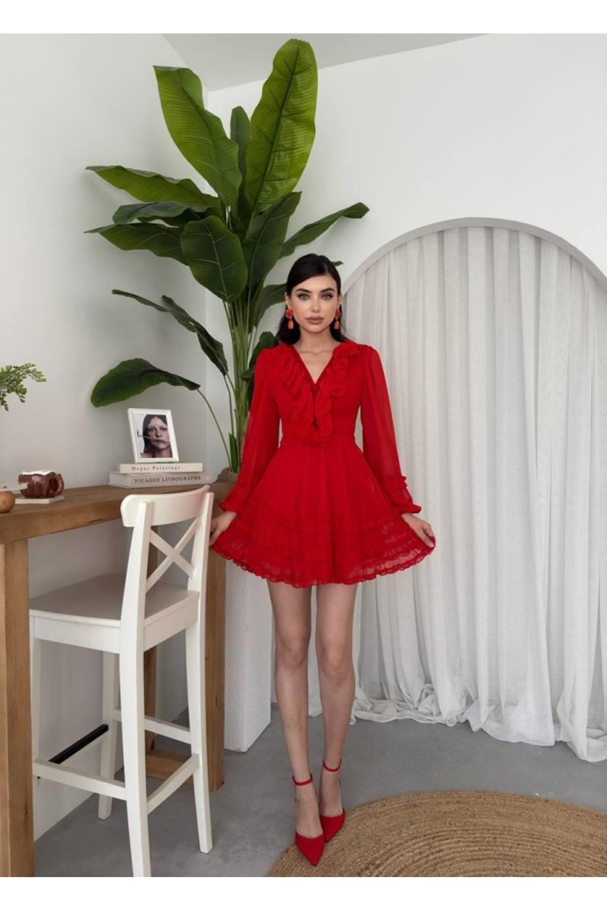 Osıes Fırfırlı Elbise