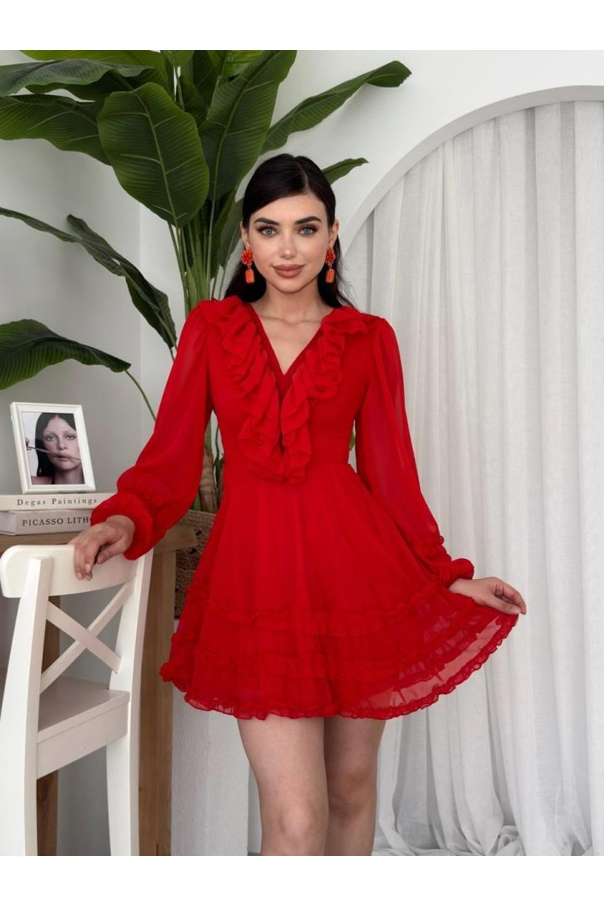 Osıes Fırfırlı Elbise