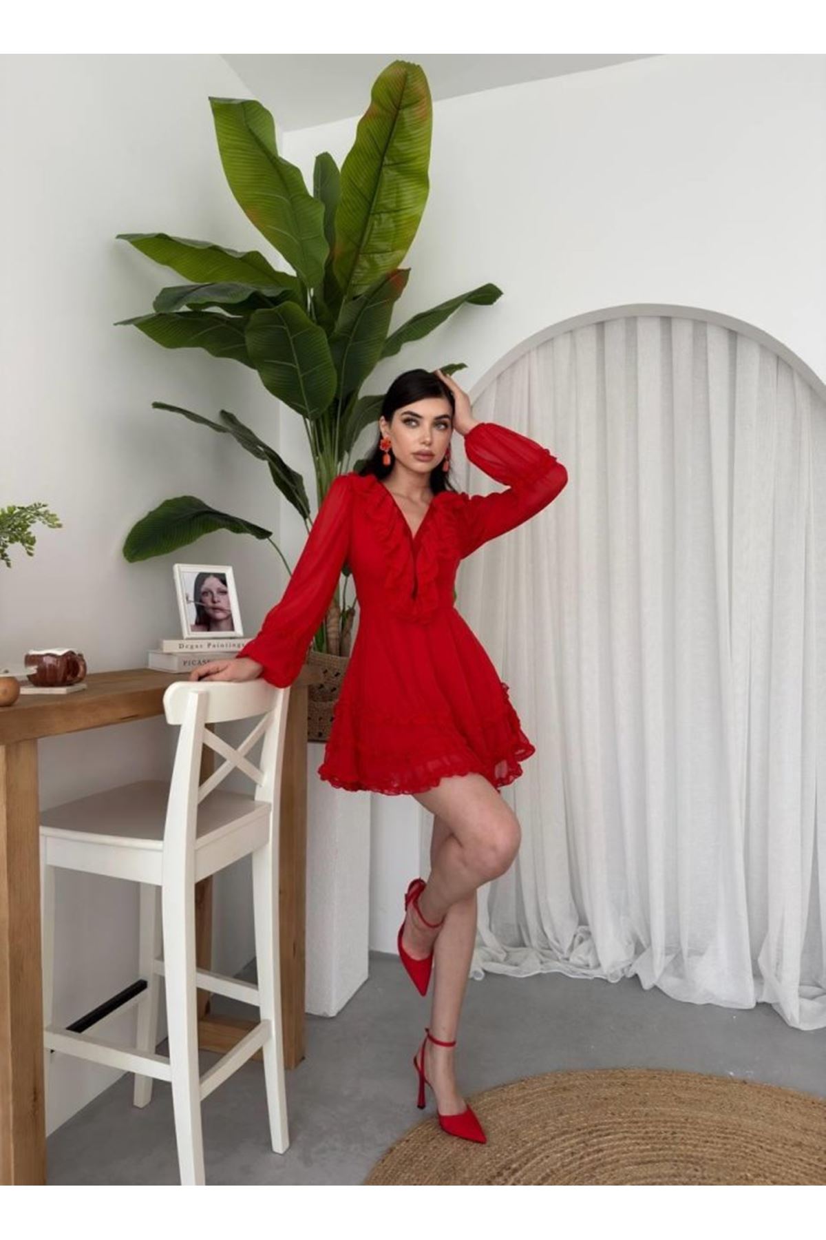 Osıes Fırfırlı Elbise