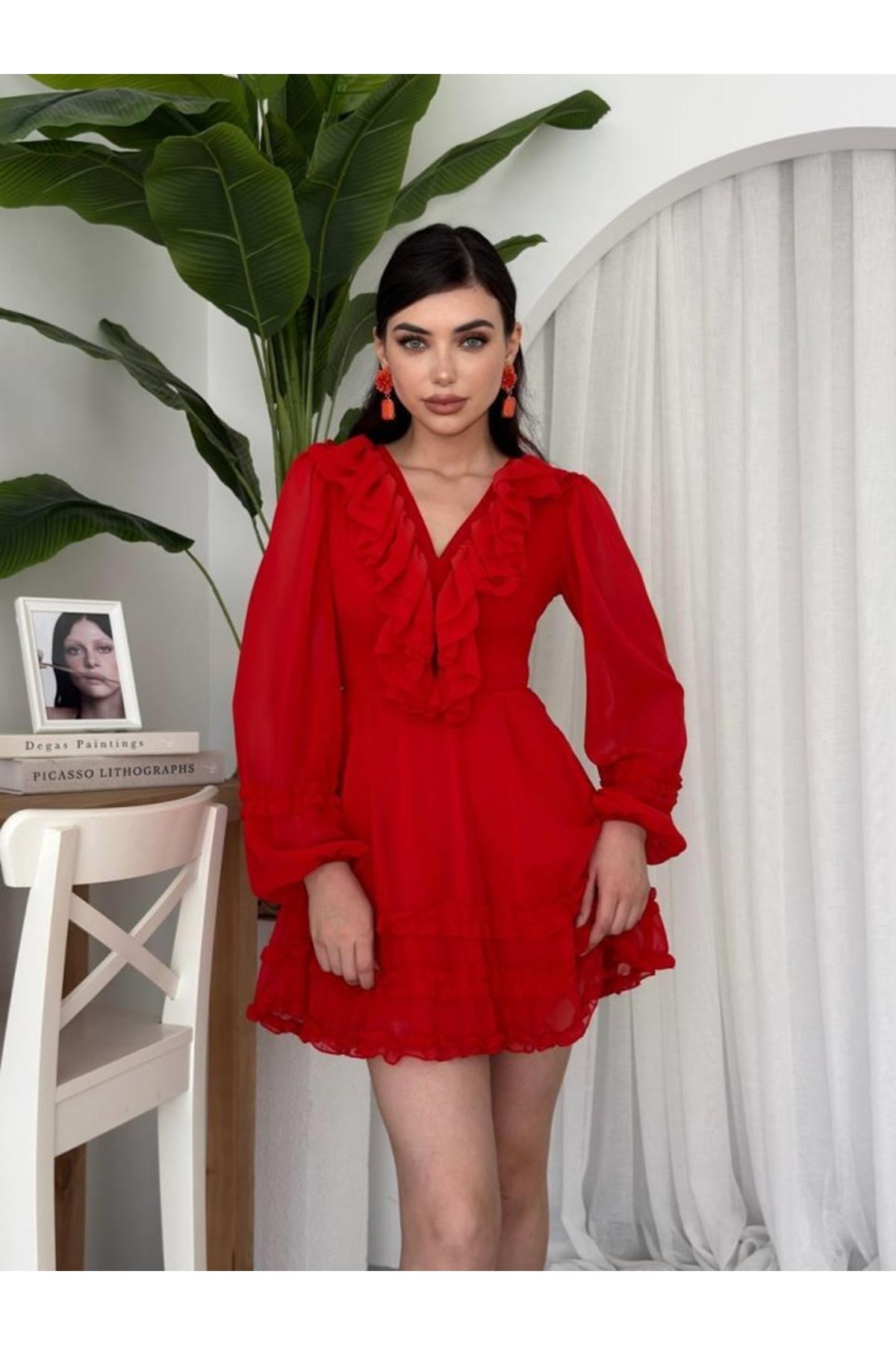 Osıes Fırfırlı Elbise