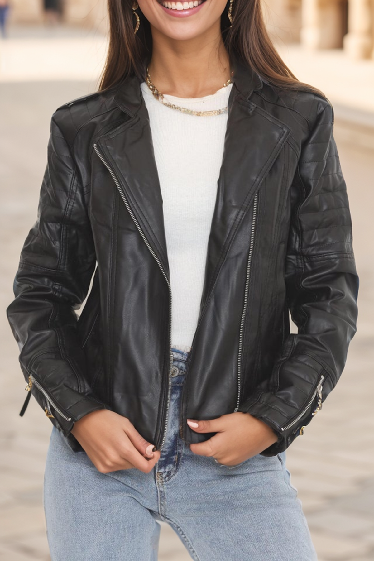 Deri Ceket Siyah