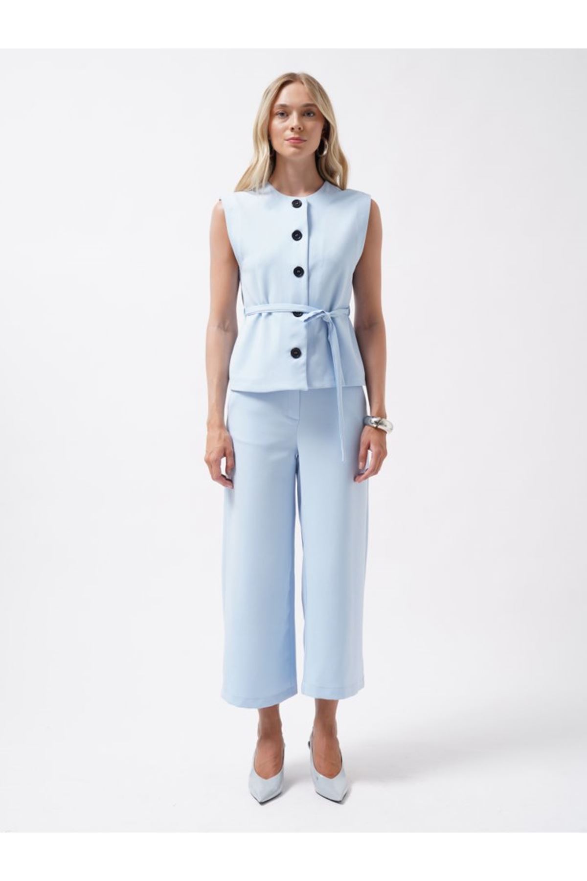 Kuşaklı Dokuma Yelek