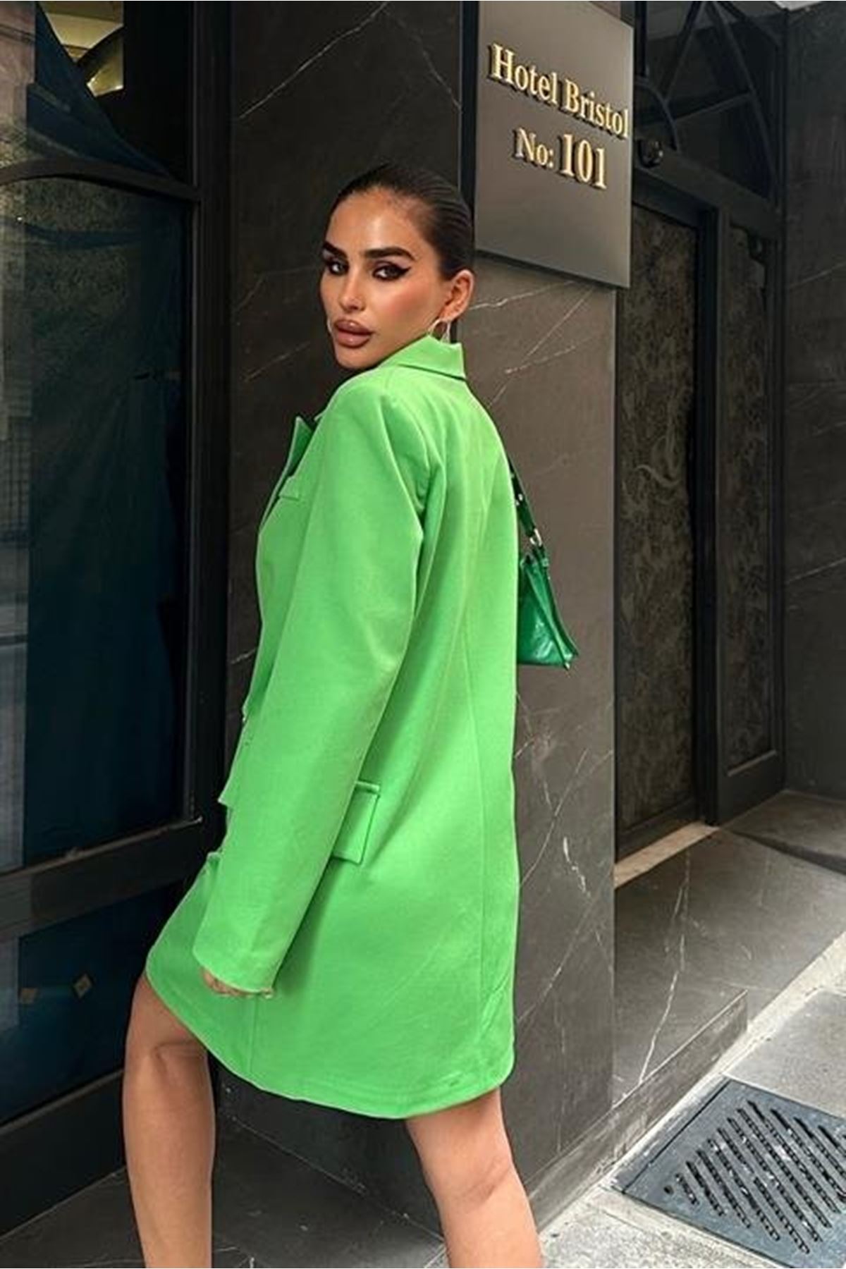 Georgina Blazer Elbise 2200-06