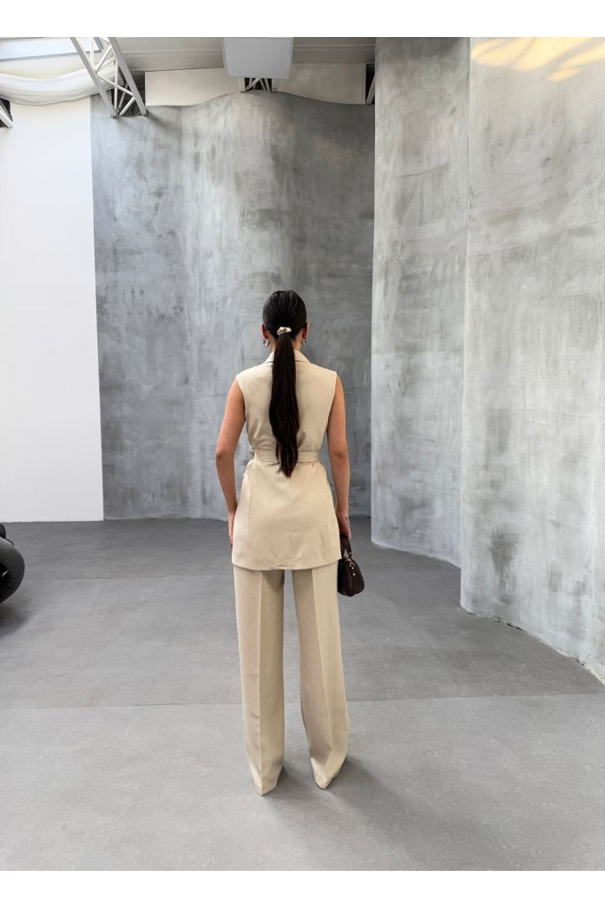 Cura Yelek Pantolon İki̇li̇ Takim