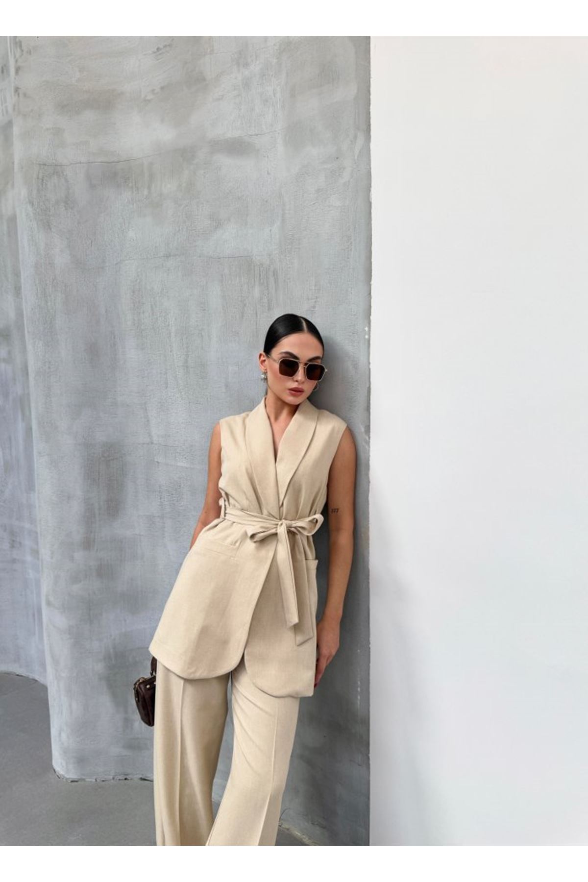 Cura Yelek Pantolon İki̇li̇ Takim