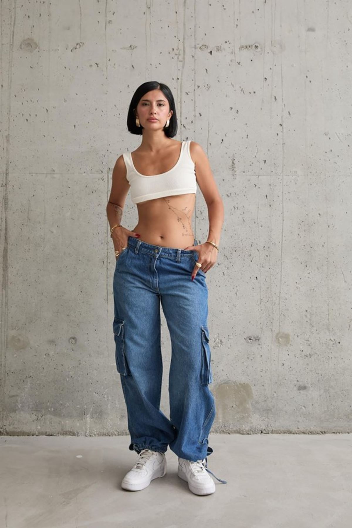 Mavi Yan Cepli Jeans Pantolon