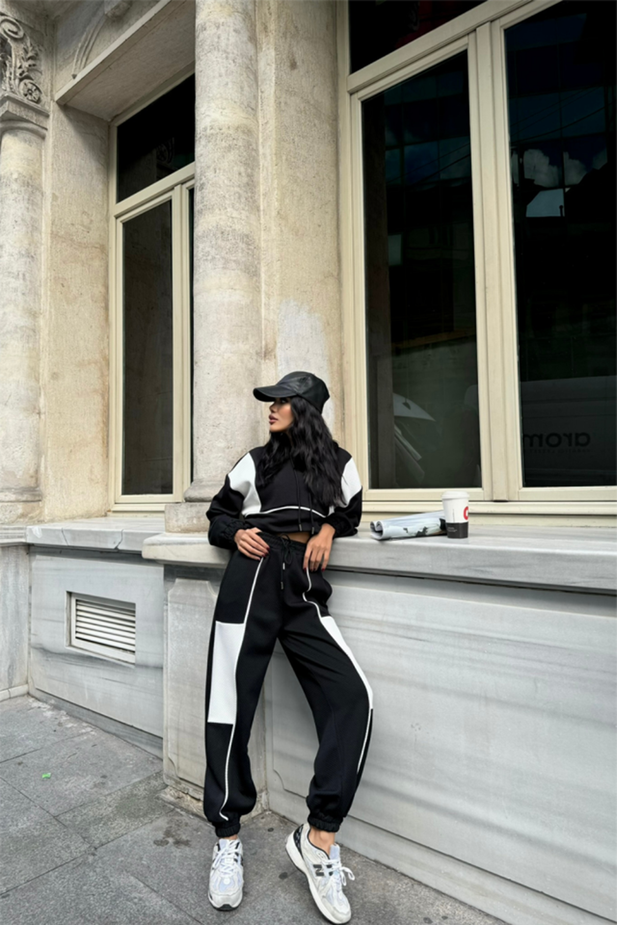 EŞOFMAN TAKIM PARÇALI - Siyah