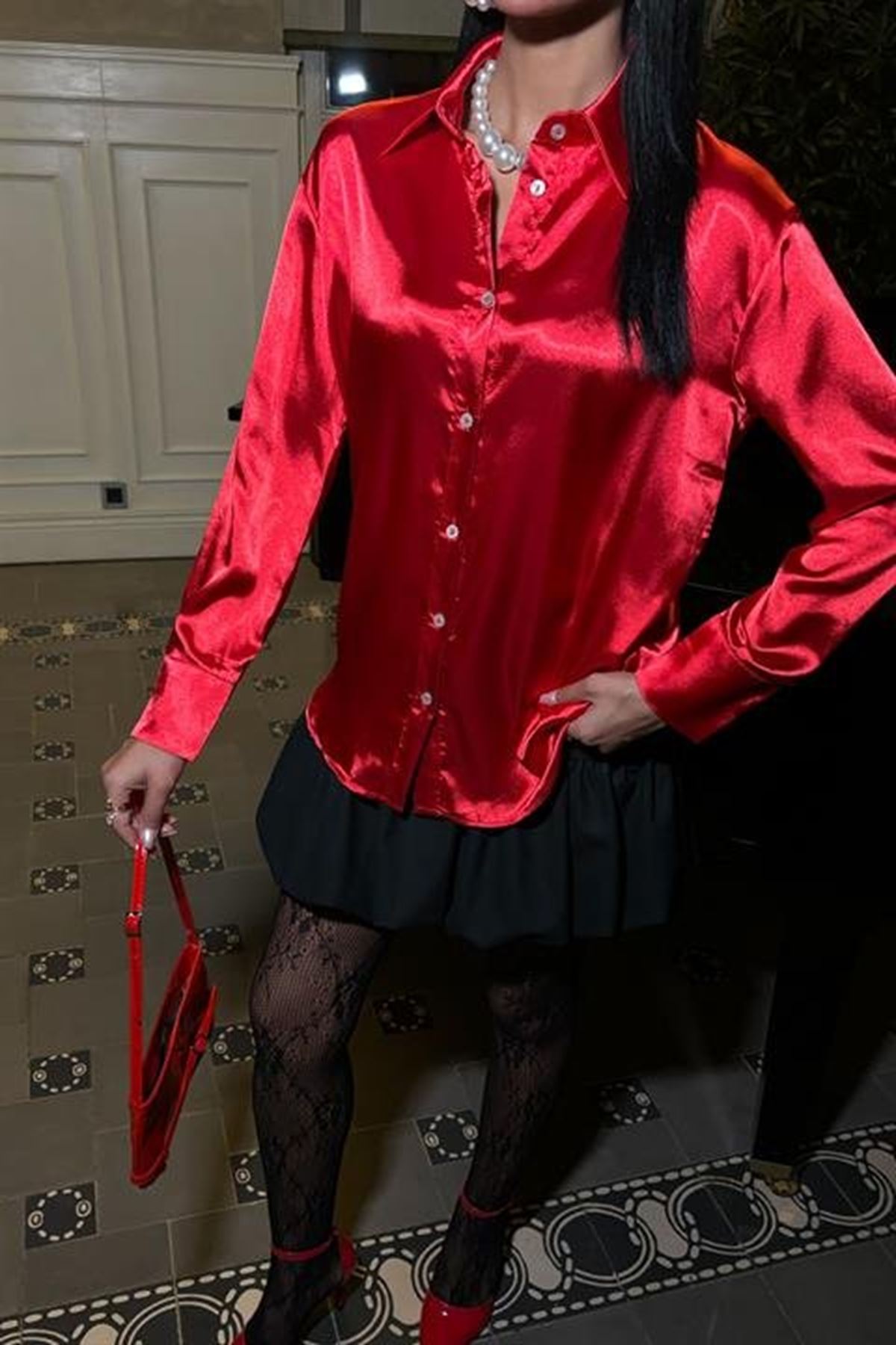 Premium Saten Gömlek 3438