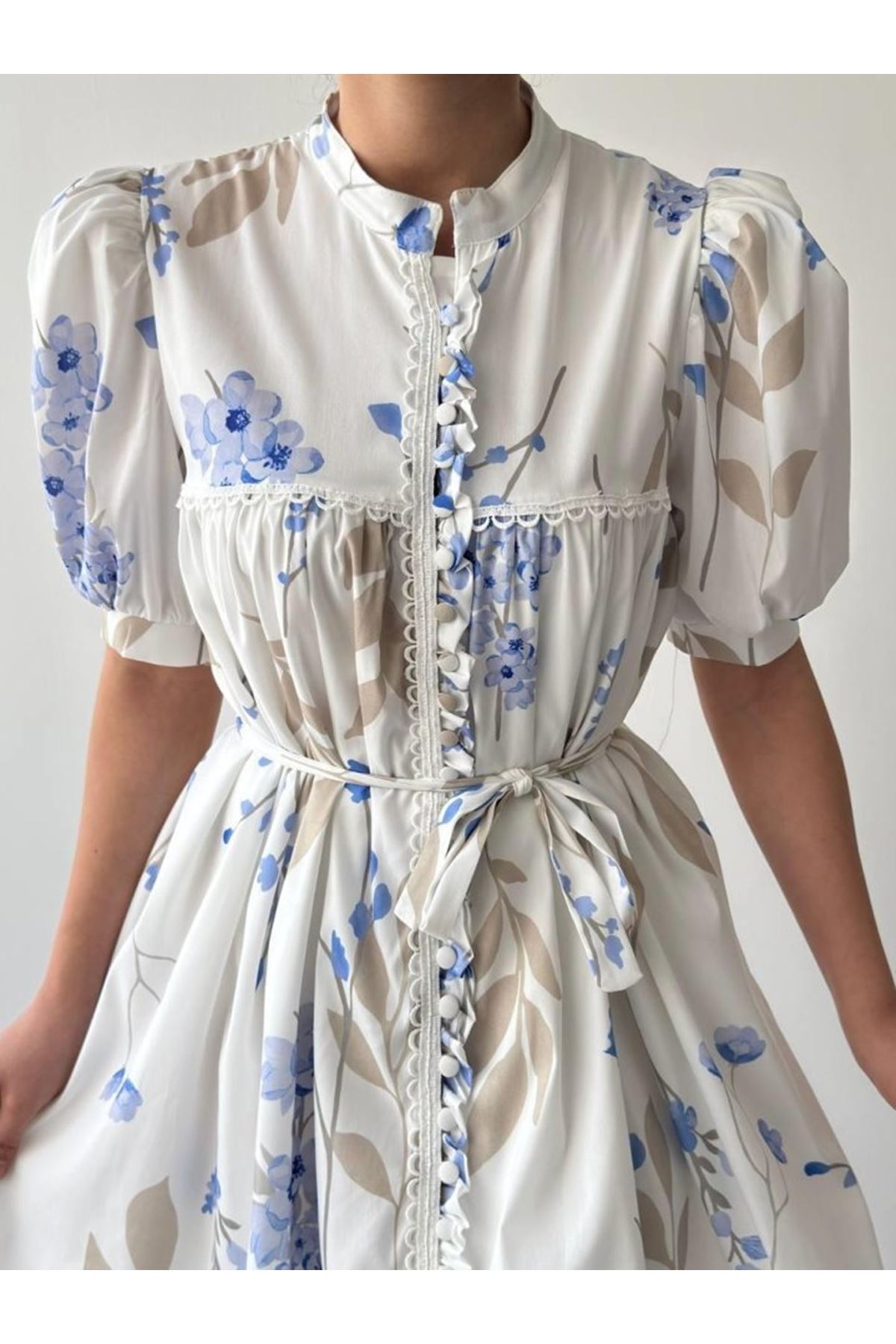 Yen Kuşaklı Elbise