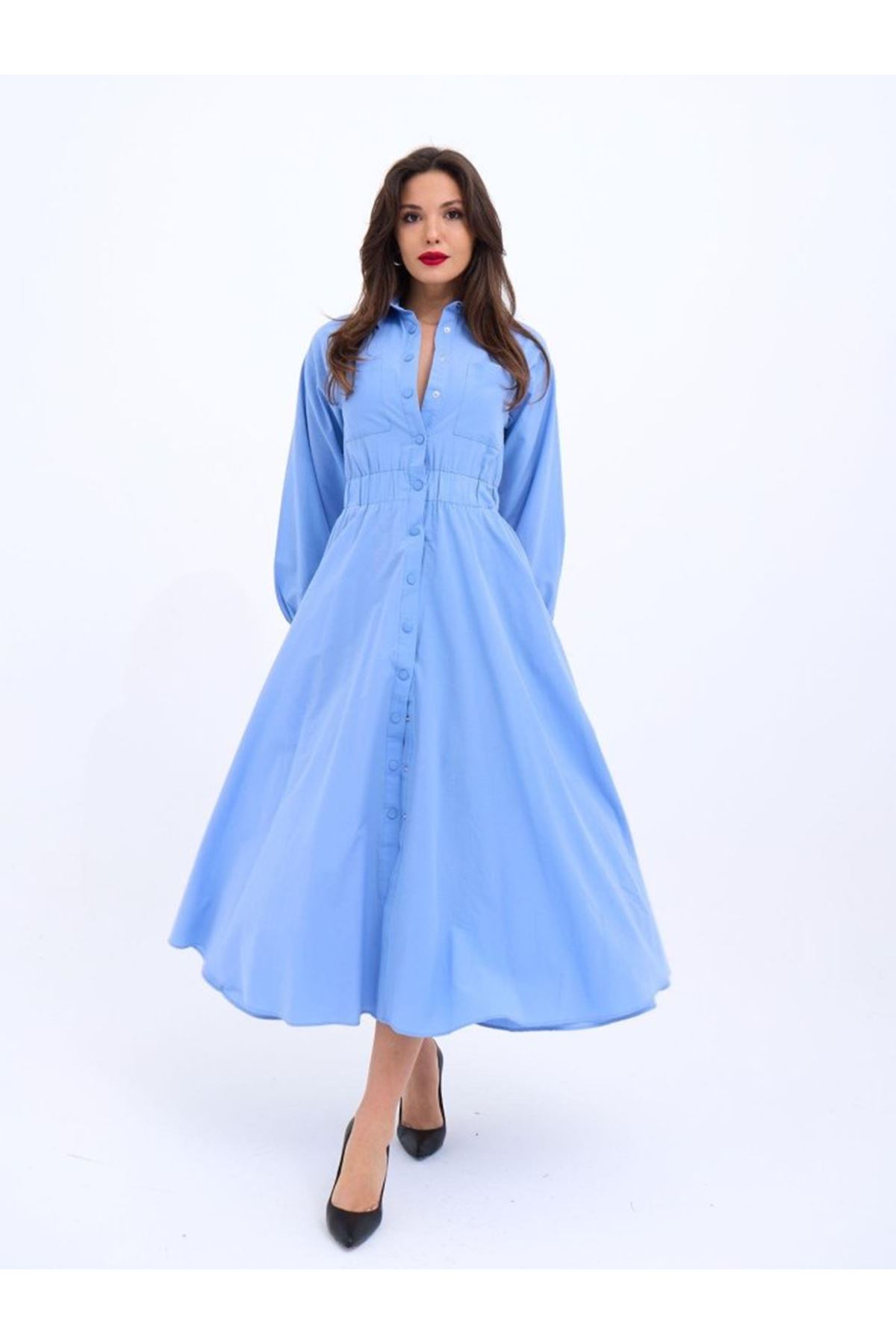 5903 ELBİSE-MAVİ