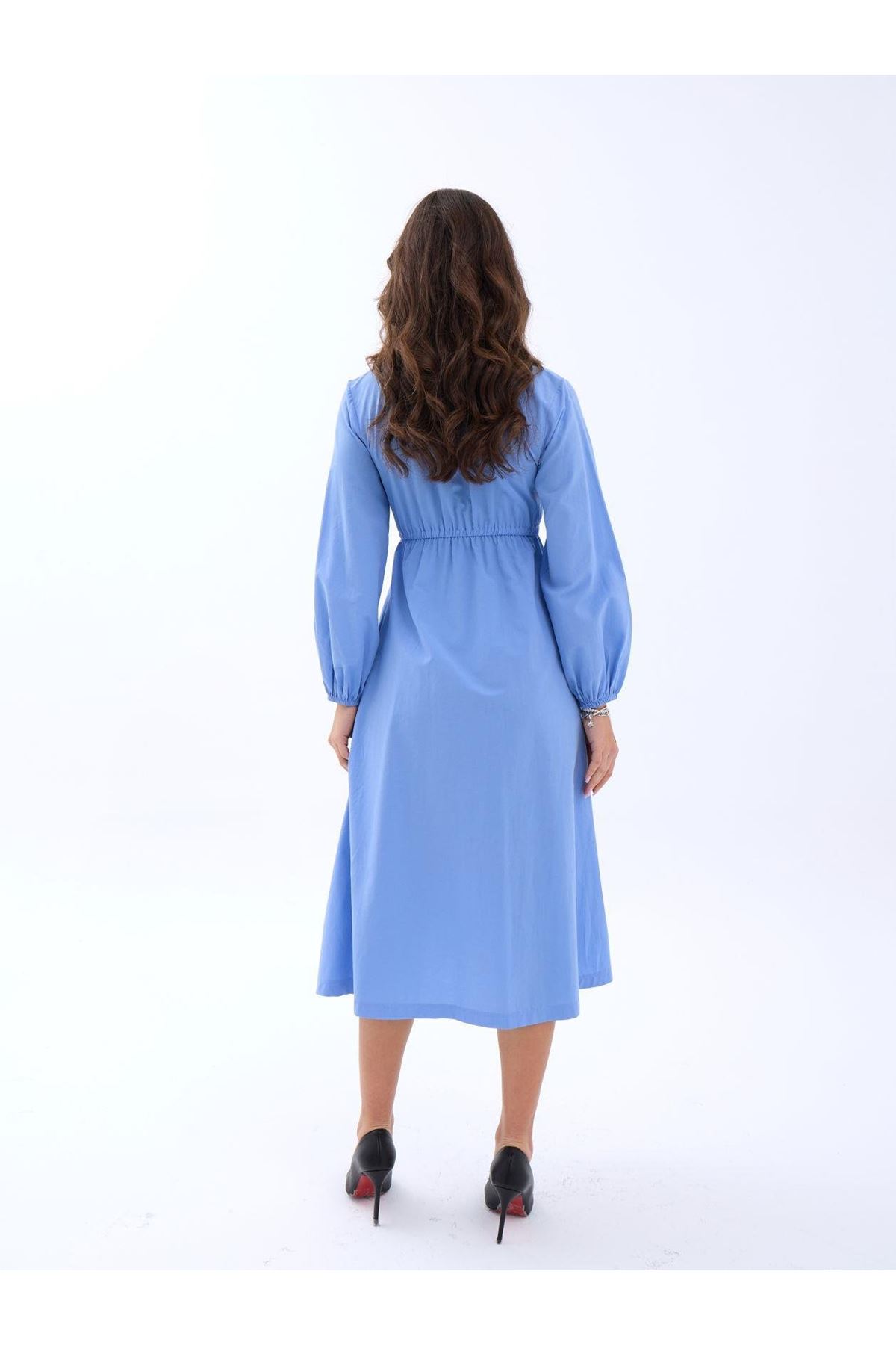 6966 ELBİSE-KOYU MAVİ