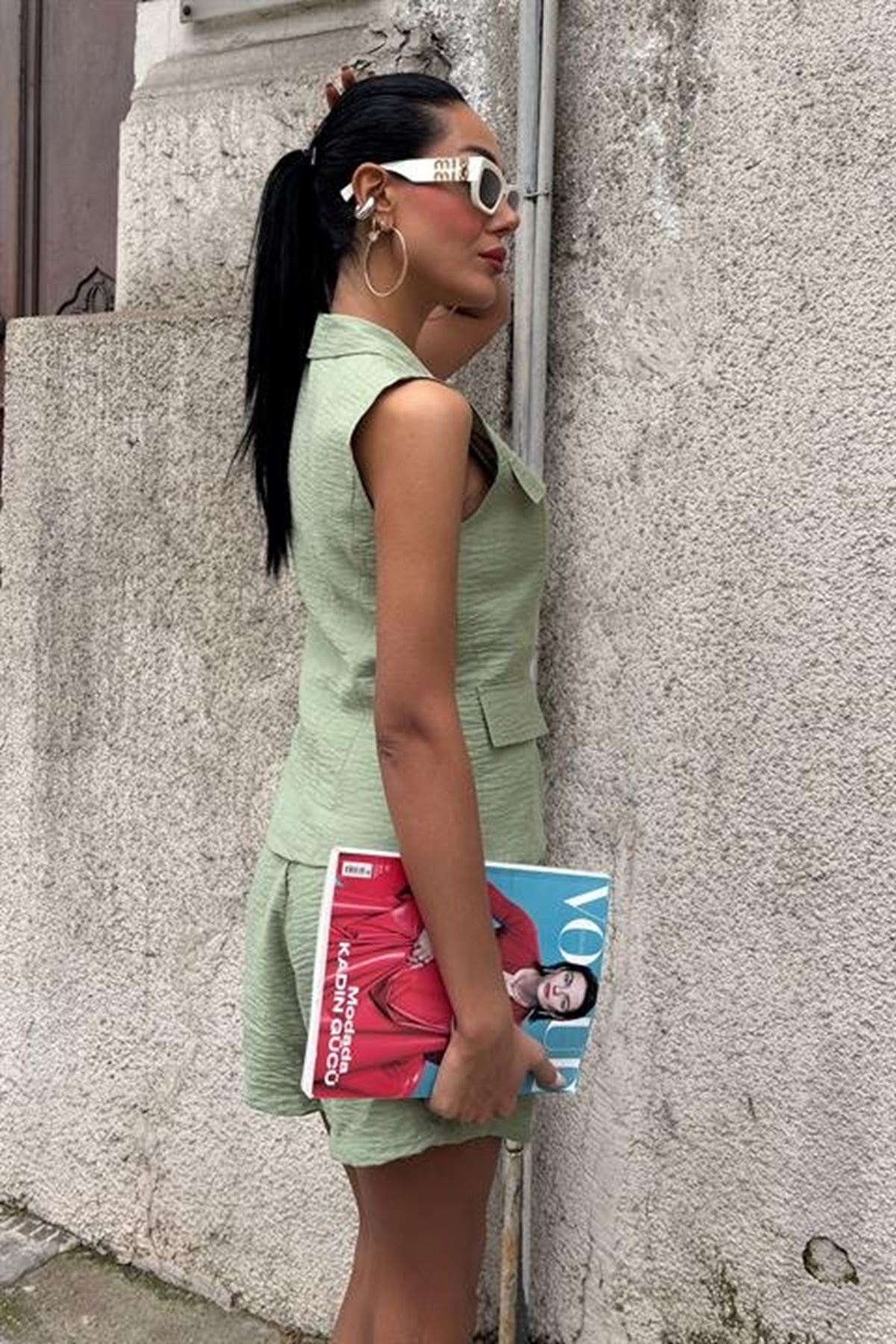 Yelek Şort Viscon Takım 10156-17