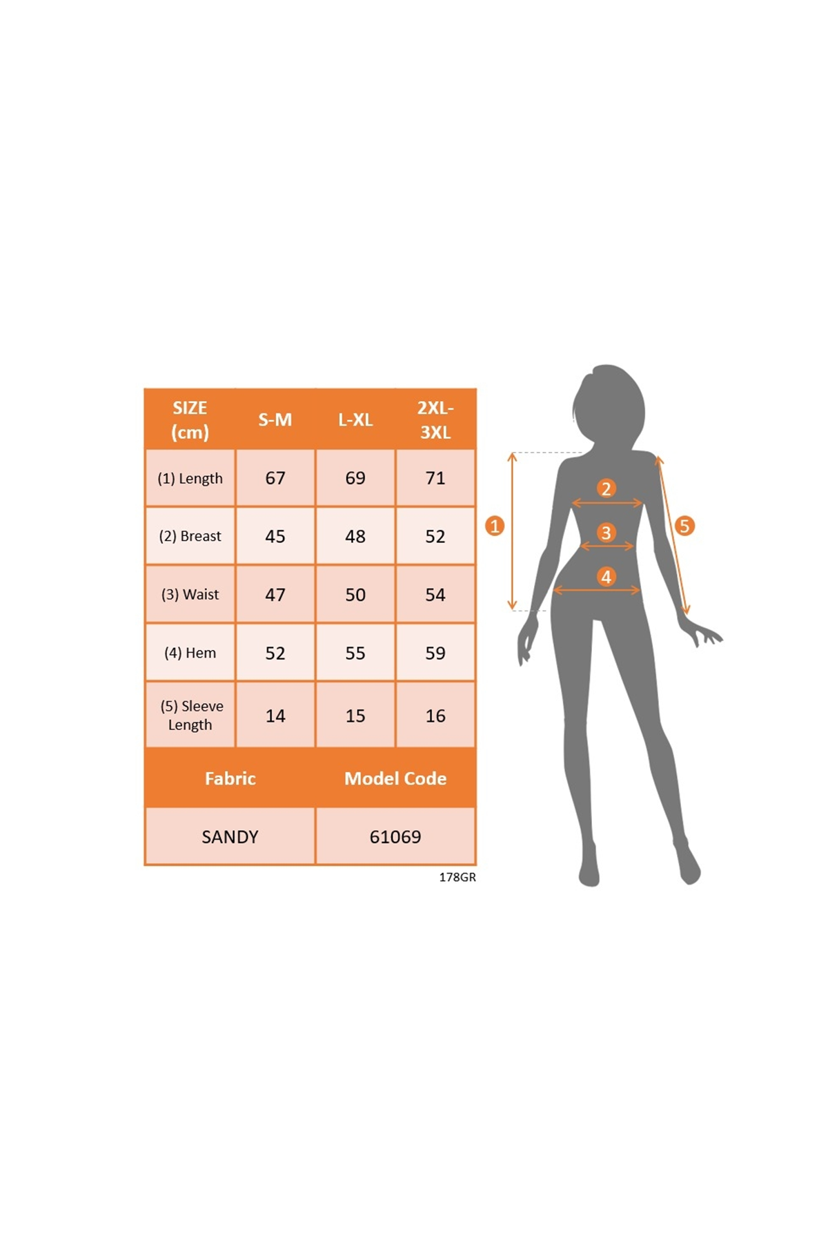 Kısa Kollu V Yaka Sandy Bluz