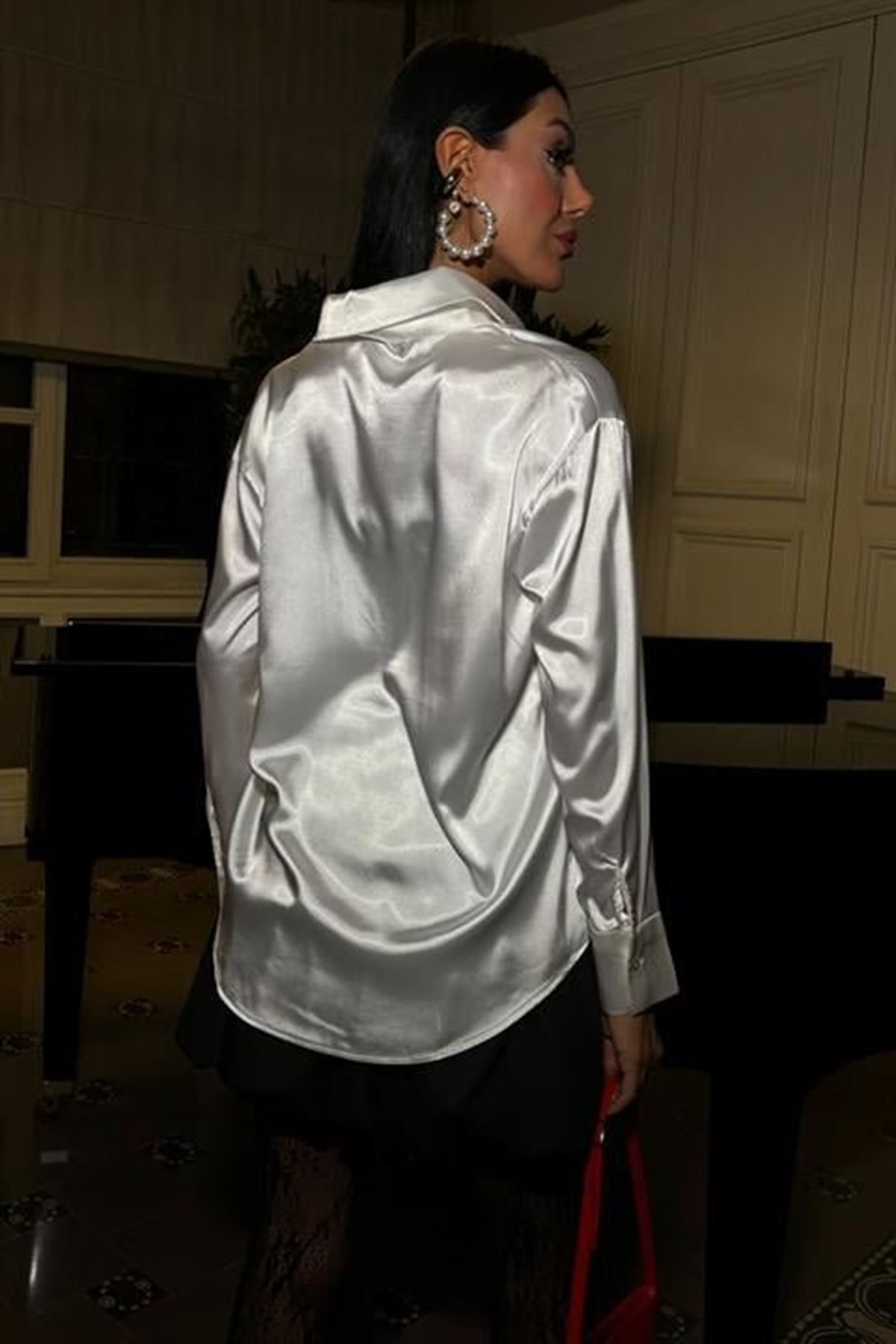 Premium Saten Gömlek 3438