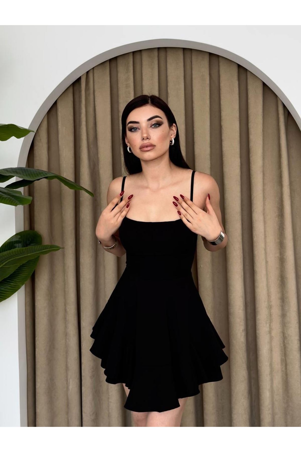 Common İp Askılı Elbise