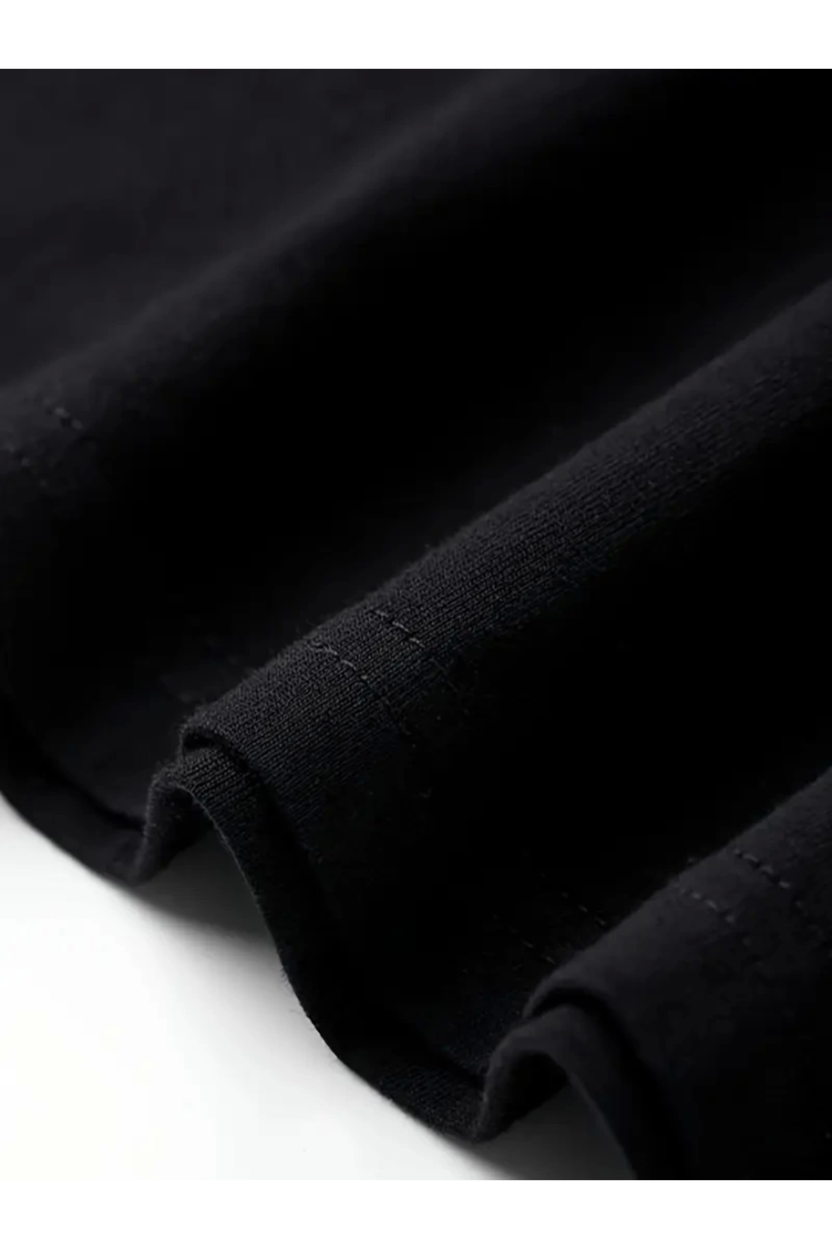 Geniş Kesim Pamuklu Tişört - GANDHI The Project Baskılı, Siyah, Rahat Kesim, Kısa Kollu, Günlük Kıyafet, Her Gün Giyilebilecek Tişört- Siyah