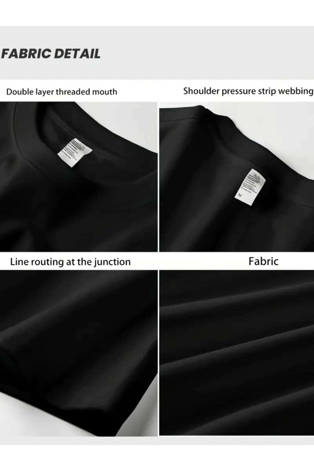 Geniş Kesim Pamuklu Tişört - GANDHI The Project Baskılı, Siyah, Rahat Kesim, Kısa Kollu, Günlük Kıyafet, Her Gün Giyilebilecek Tişört- Siyah