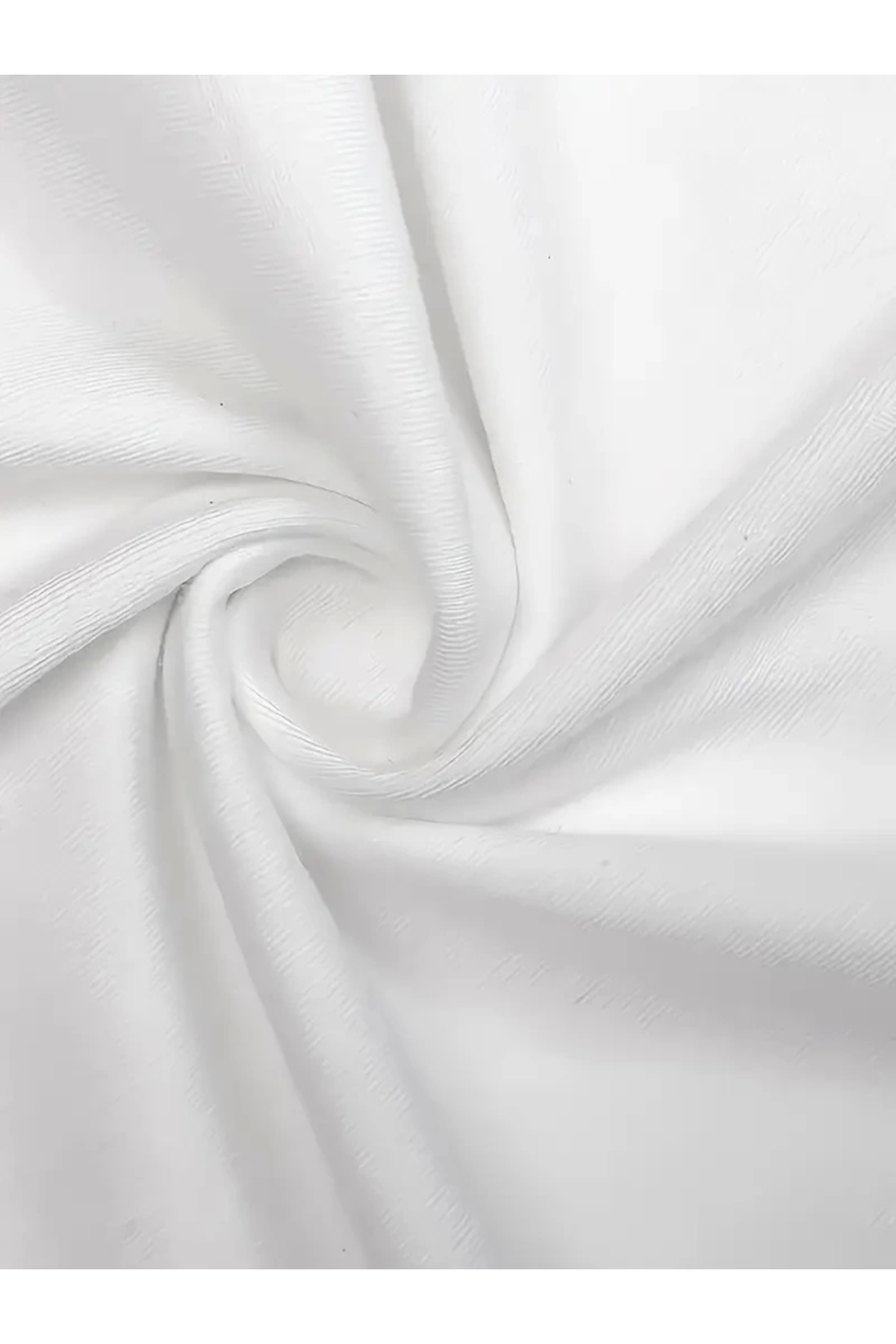 Baskılı Oversize Bisiklet Yaka T-shirt - Beyaz