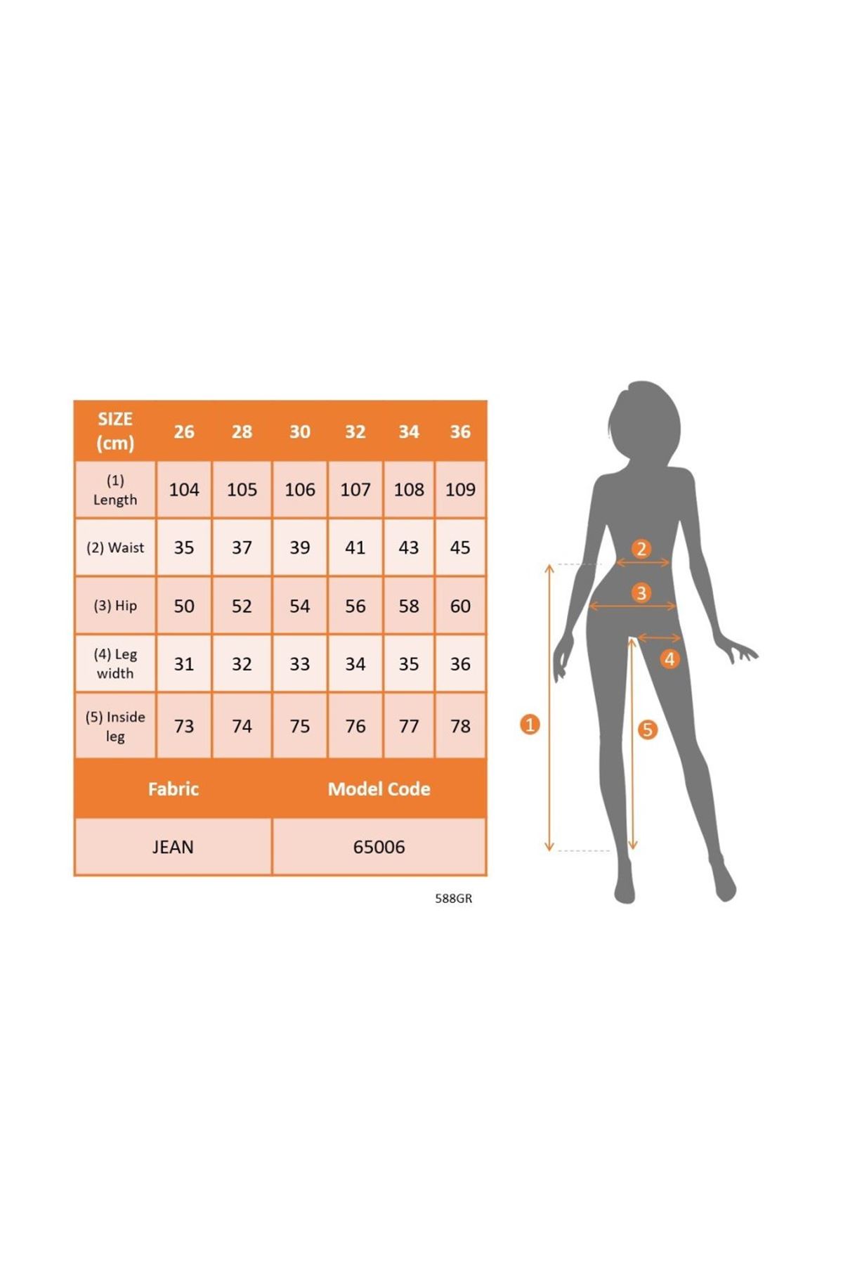 Kadın Yüksek Bel Cepli Paçaya Doğru Geniş Kot Pantolon