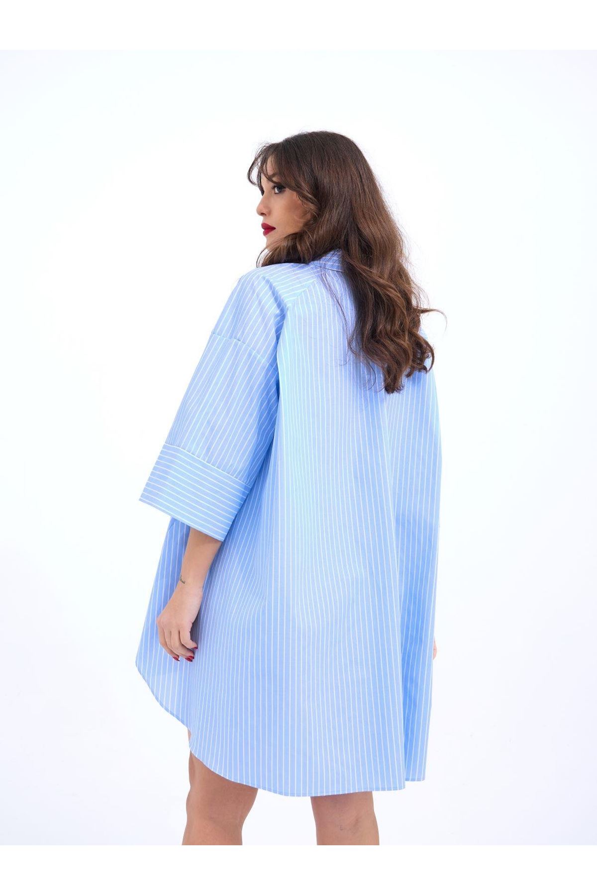 4328 GÖMLEK-DENVER ÇİZGİLİ