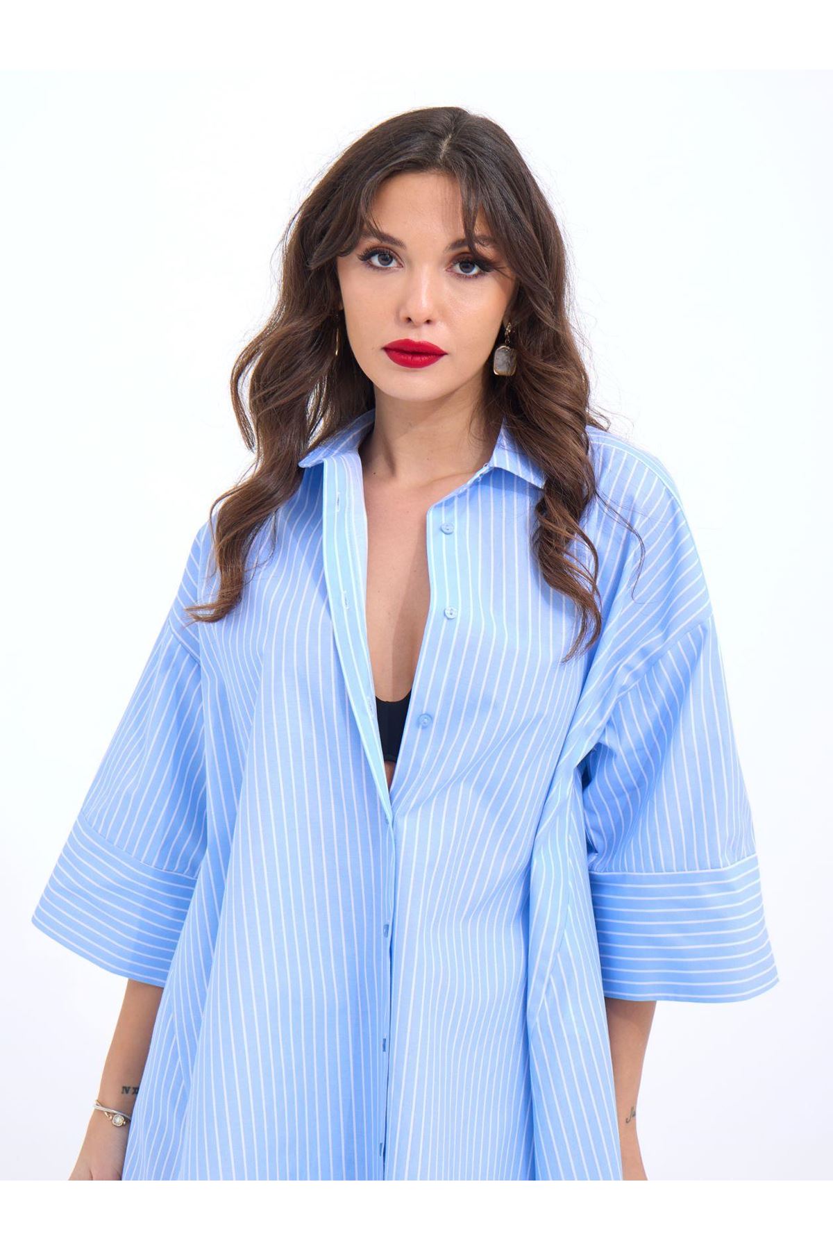 4328 GÖMLEK-DENVER ÇİZGİLİ