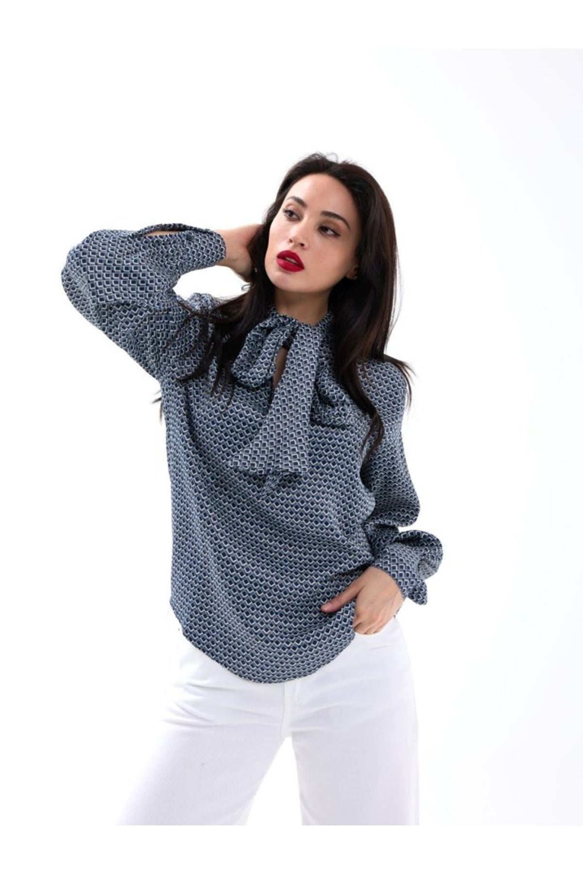 6628 GÖMLEK-LACİVERT