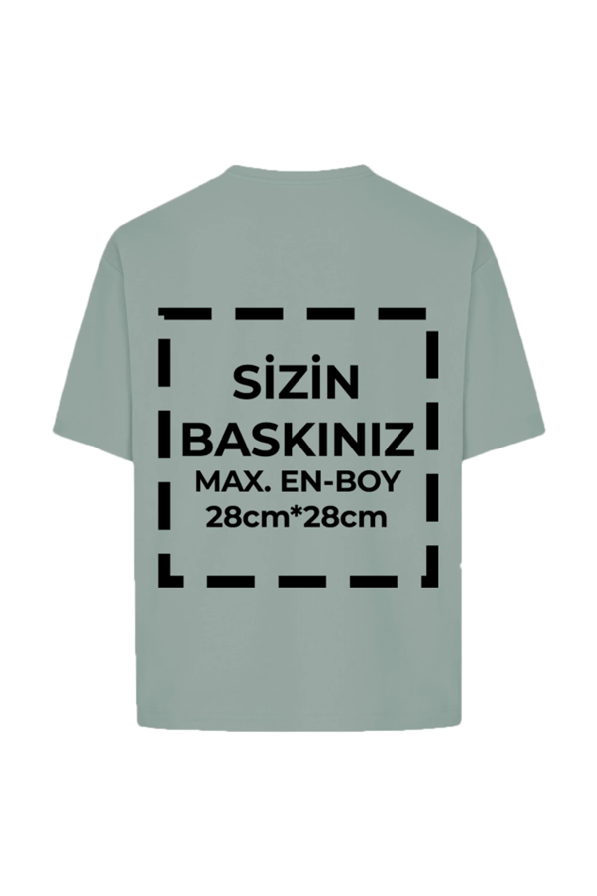 Tişört Tasarla 24/1 Kumaş - Gri