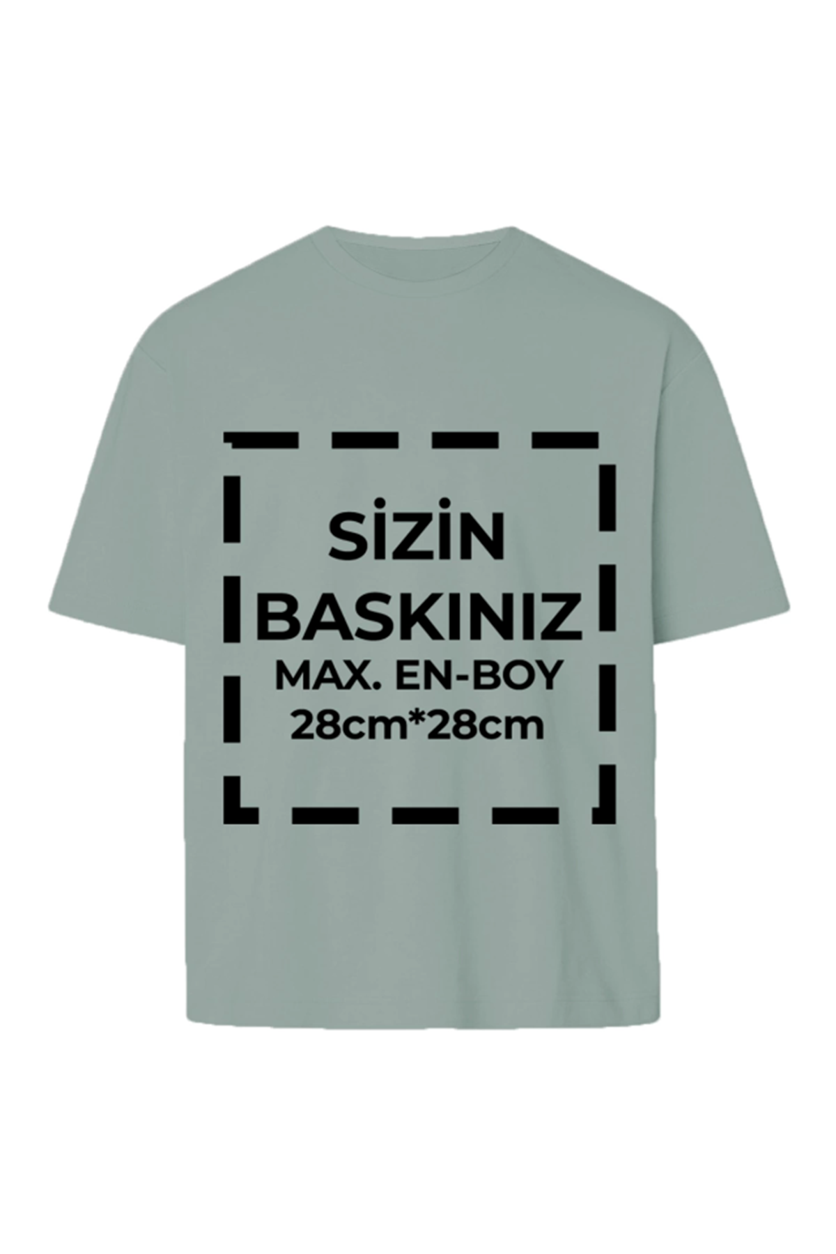 Tişört Tasarla 24/1 Kumaş - Gri