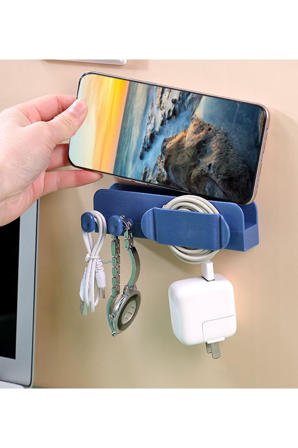 Duvar Tipi Telefon Şarj Standı