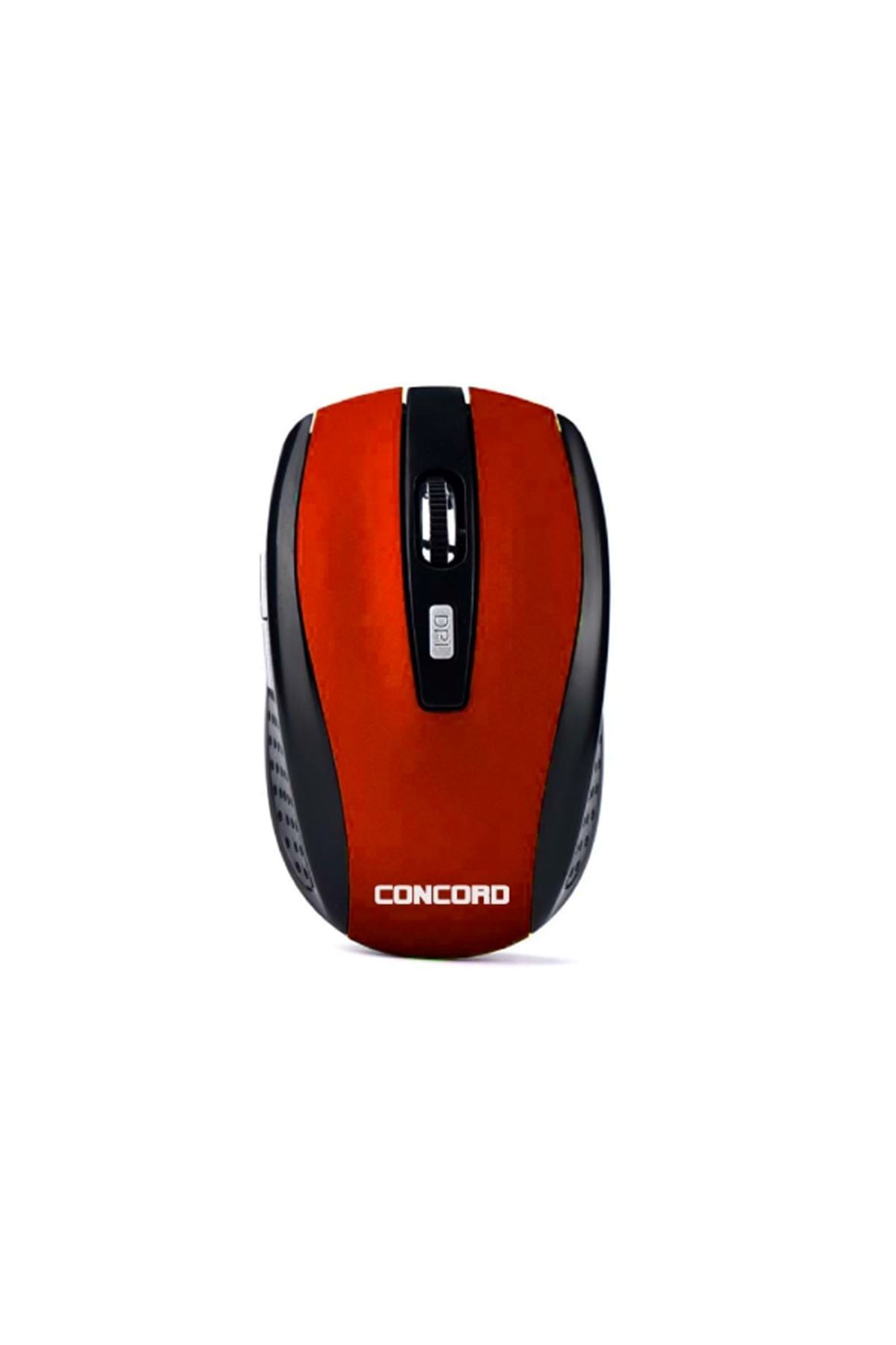Kırmızı Kablosuz 6D Optik Mouse